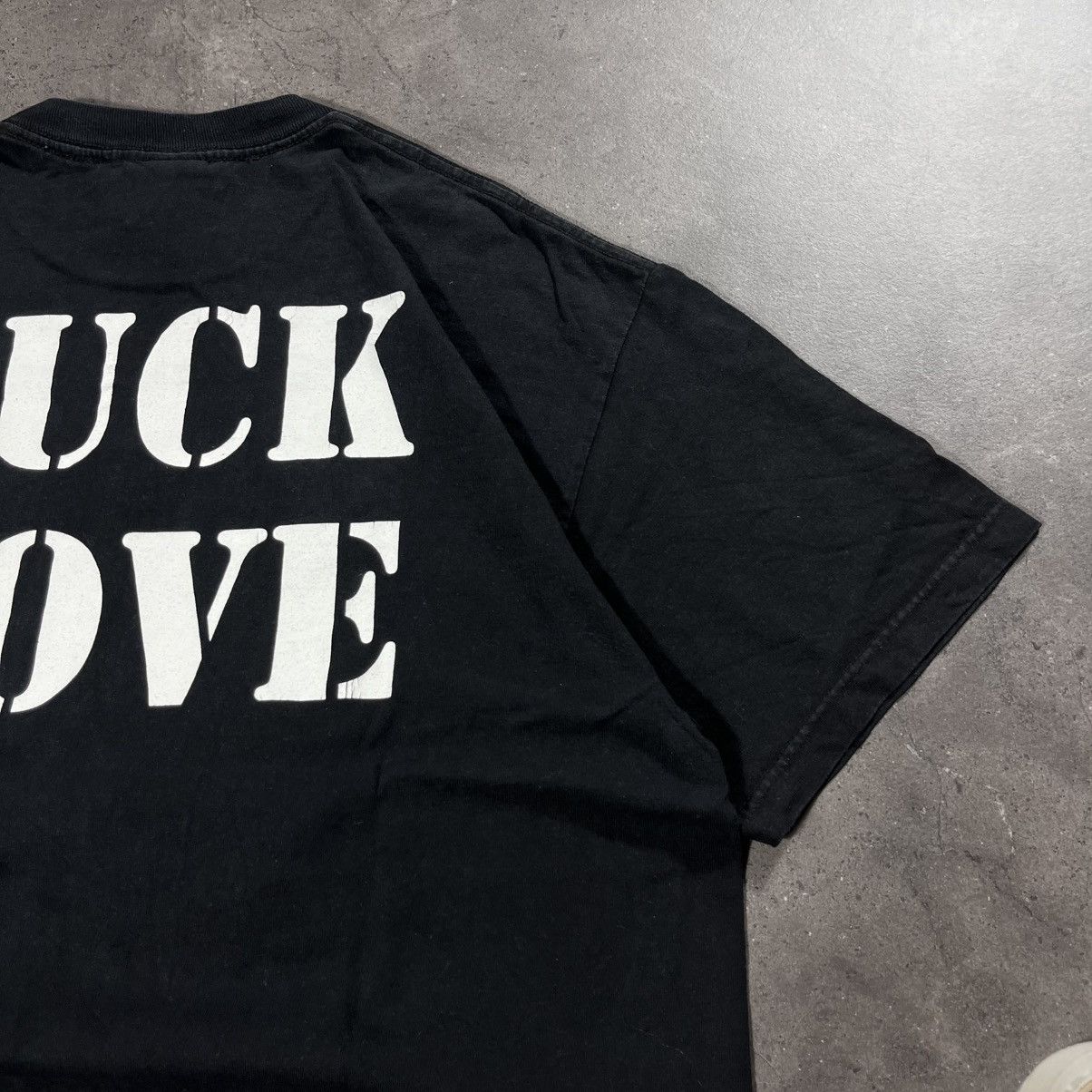 Band Tees Vintage 90s Psycho Realm Fuck Love Rock Metal Tshirt Tee Size US XL / EU 56 / 4 - 12 Thumbnail