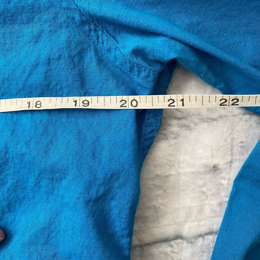 H&M H&M men M Longsleeve button down dress shirt blue Size US M / EU 48-50 / 2 - 7 Thumbnail