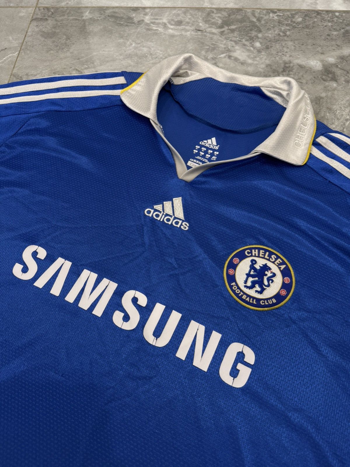 Adidas Vintage Adidas Samsung Chelsea Soccer Jersey T-shirts Size US XL / EU 56 / 4 - 2 Thumbnail