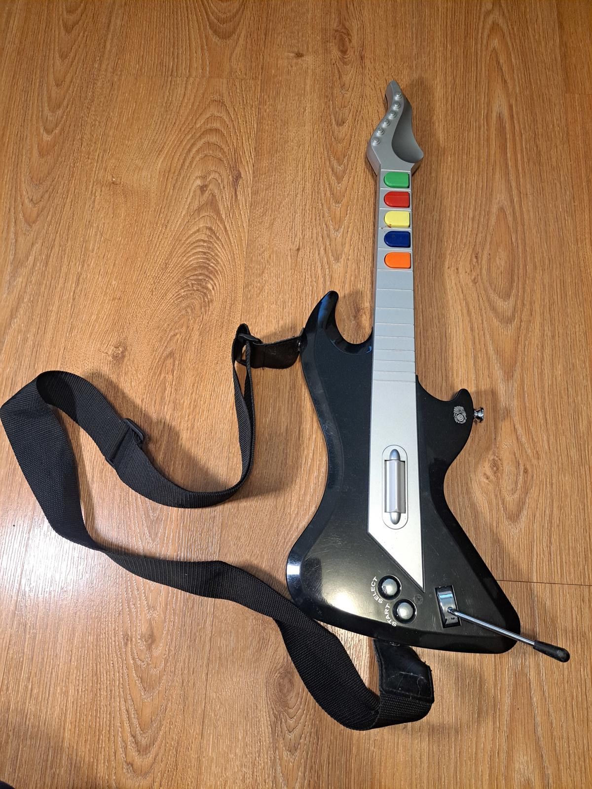 Other Wireless Guitar Controller Guitar Hero PS2 Playstation 2 Size ONE SIZE - 1 Thumbnail