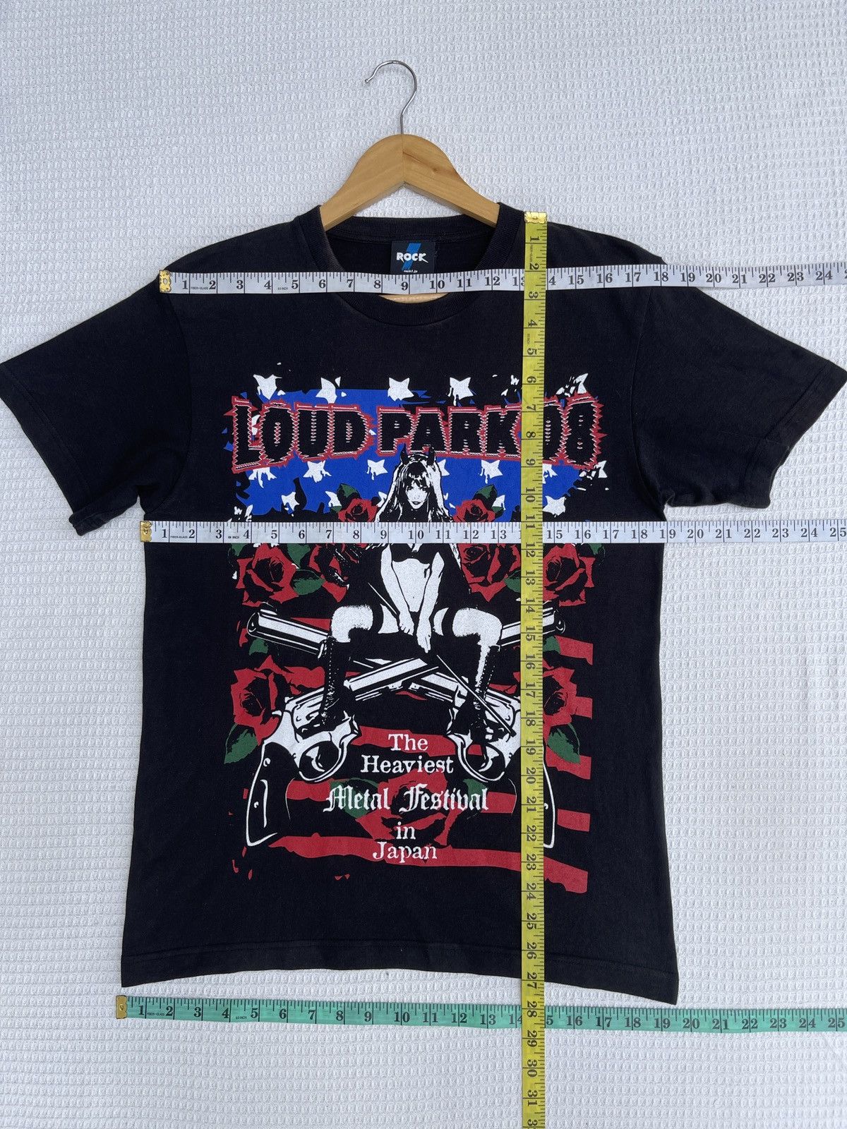 Band Tees Last Drop🔥Rare🔥Vintage The Heaviest Metal Festival in Japan Size US M / EU 48-50 / 2 - 13 Thumbnail