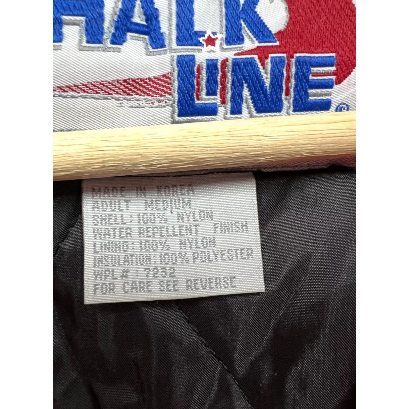 Chalk Line Chalk Line Vintage Jacket Mens Size M San Francisco 49ers Black Red Nylon Lined Zipper Logo Streetwear Jacket Size US M / EU 48-50 / 2 - 6 Thumbnail