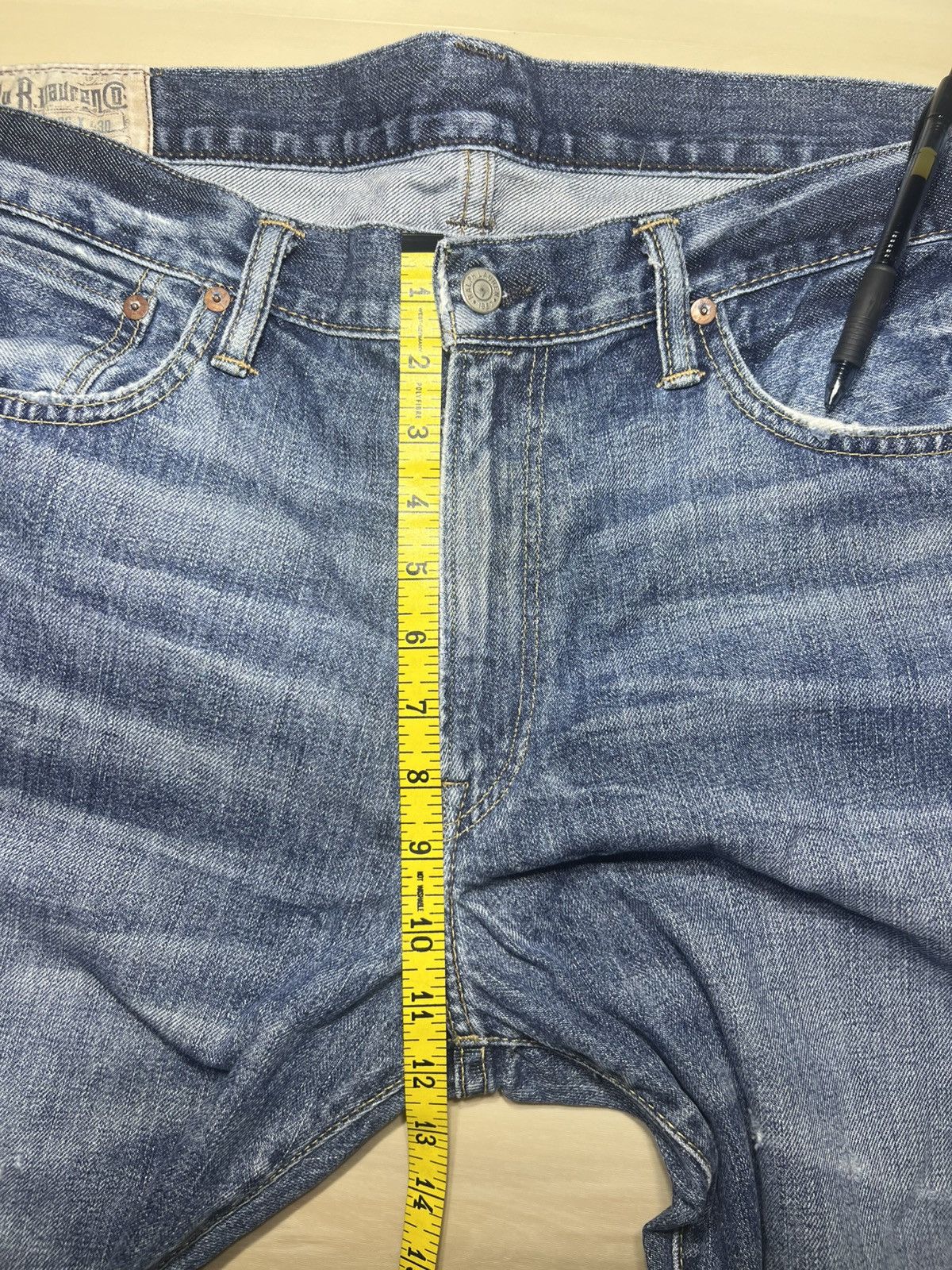Polo Ralph Lauren Polo Ralph Lauren 867 Jeans Mens 36x30 Med Wash Size US 36 / EU 52 - 8 Thumbnail