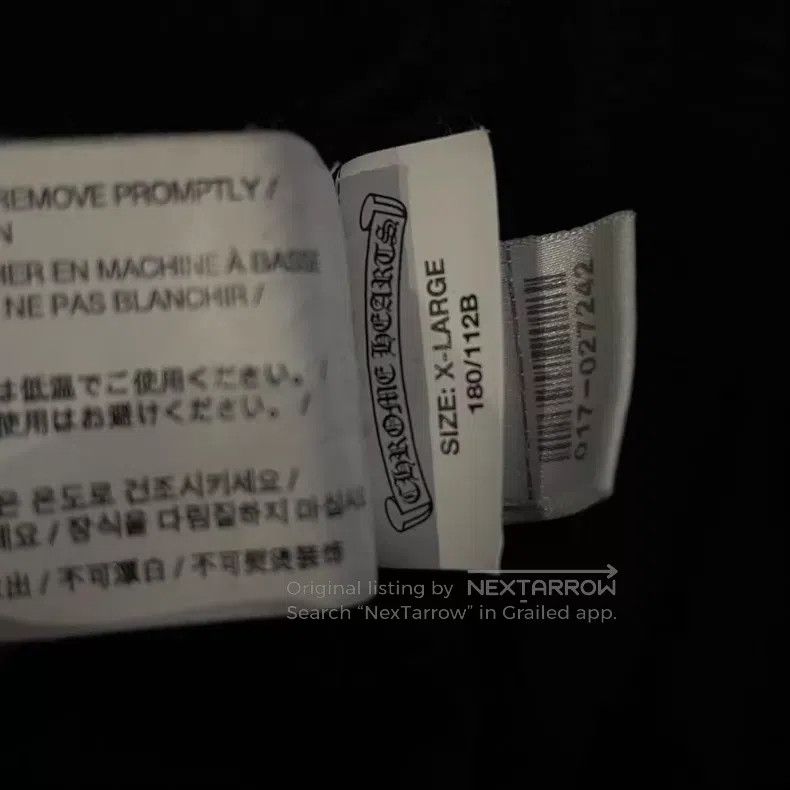Chrome Hearts CHROME HEARTS Size XL Printed Hoodie with Dark Patterns and Size US XL / EU 56 / 4 - 4 Thumbnail