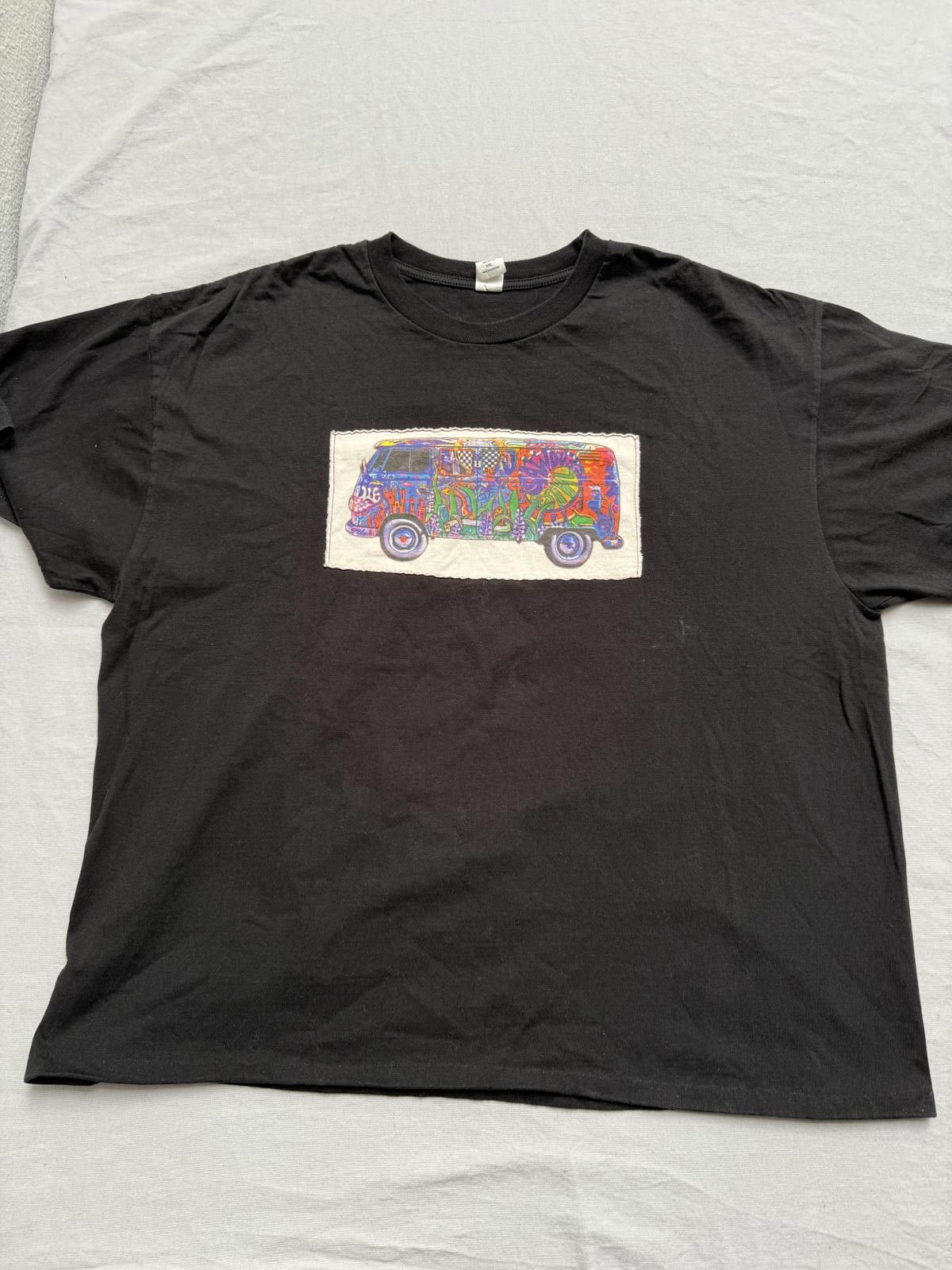 Designer SawDust Festival T-shirt Laguna Beach Hippy Bus VW Tee XXL Size US XXL / EU 58 / 5 - 1 Thumbnail