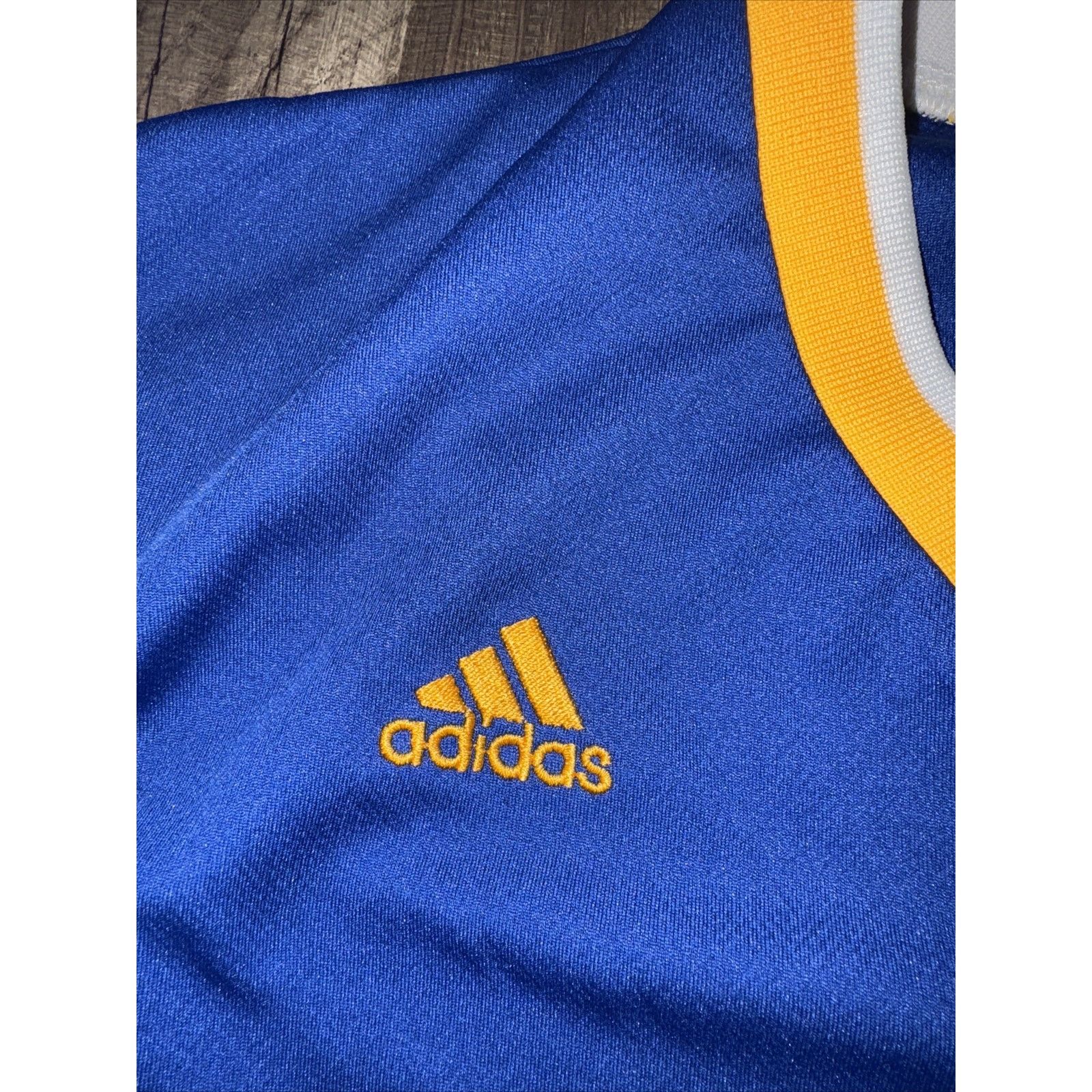 Adidas × NBA Adidas Golden State Warriors Stephen Curry Jersey 2XL Blue Size US XXL / EU 58 / 5 - 5 Thumbnail
