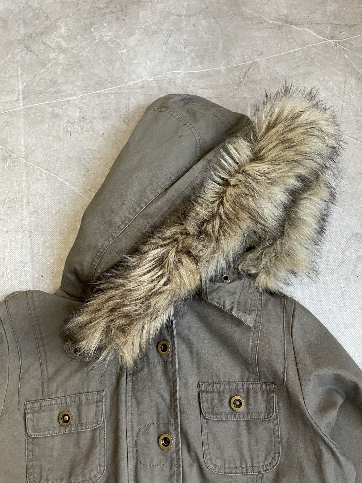 Junya Watanabe Junya Watanabe style cropped fur hood jacket y2k Size US M / EU 48-50 / 2 - 7 Thumbnail