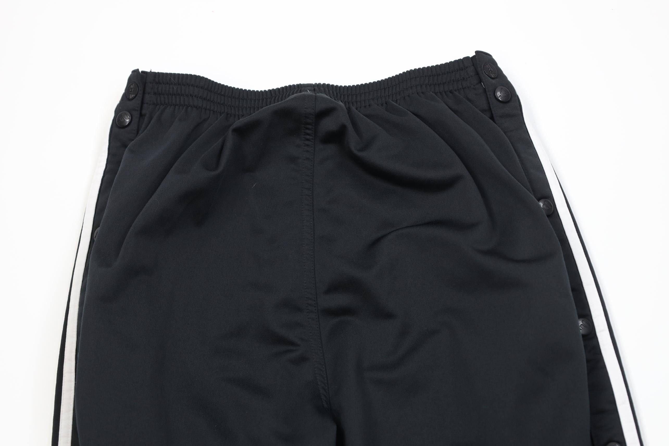 Adidas Vintage Y2K 2001 Adidas Tearaway Sweatpants Pants Black Size US 36 / EU 52 - 10 Thumbnail
