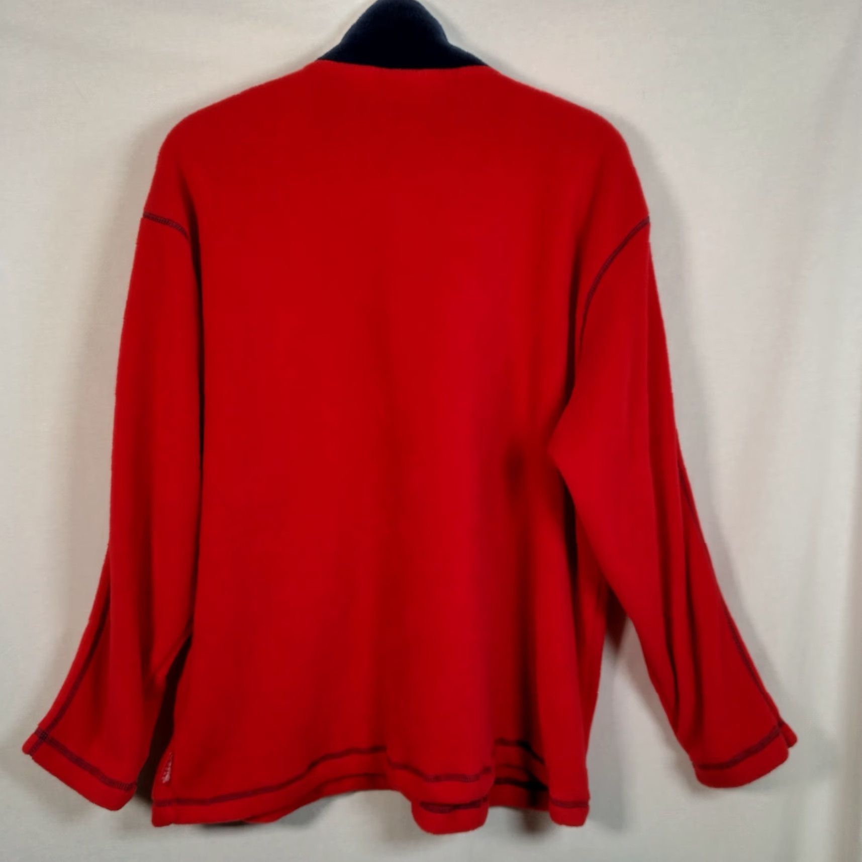 Vintage Vintage Coca-Cola Coke Fleece Jacket XL Red Pullover Embroidered Soda Pop Size US XL / EU 56 / 4 - 2 Thumbnail