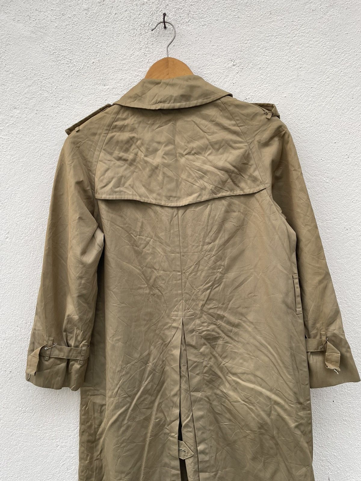 Burberry Prorsum × Vintage Vintage Burberry Nova Check Double Breasted Trench Jacket Size US M / EU 48-50 / 2 - 11 Thumbnail
