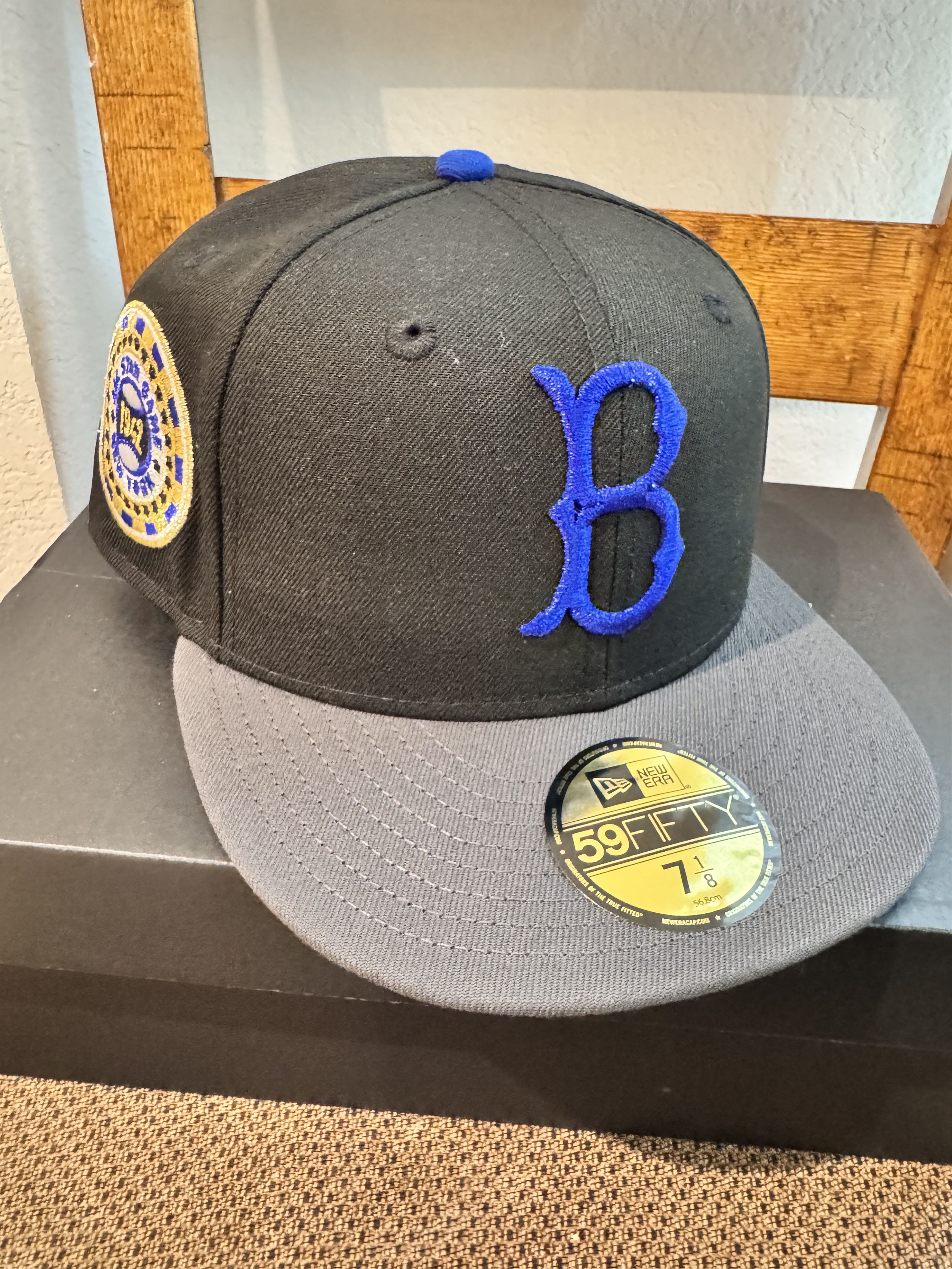 New Era New Era 59Fifty Brooklyn Dodgers 1 of 36 7 1/8 Size ONE SIZE - 1 Thumbnail