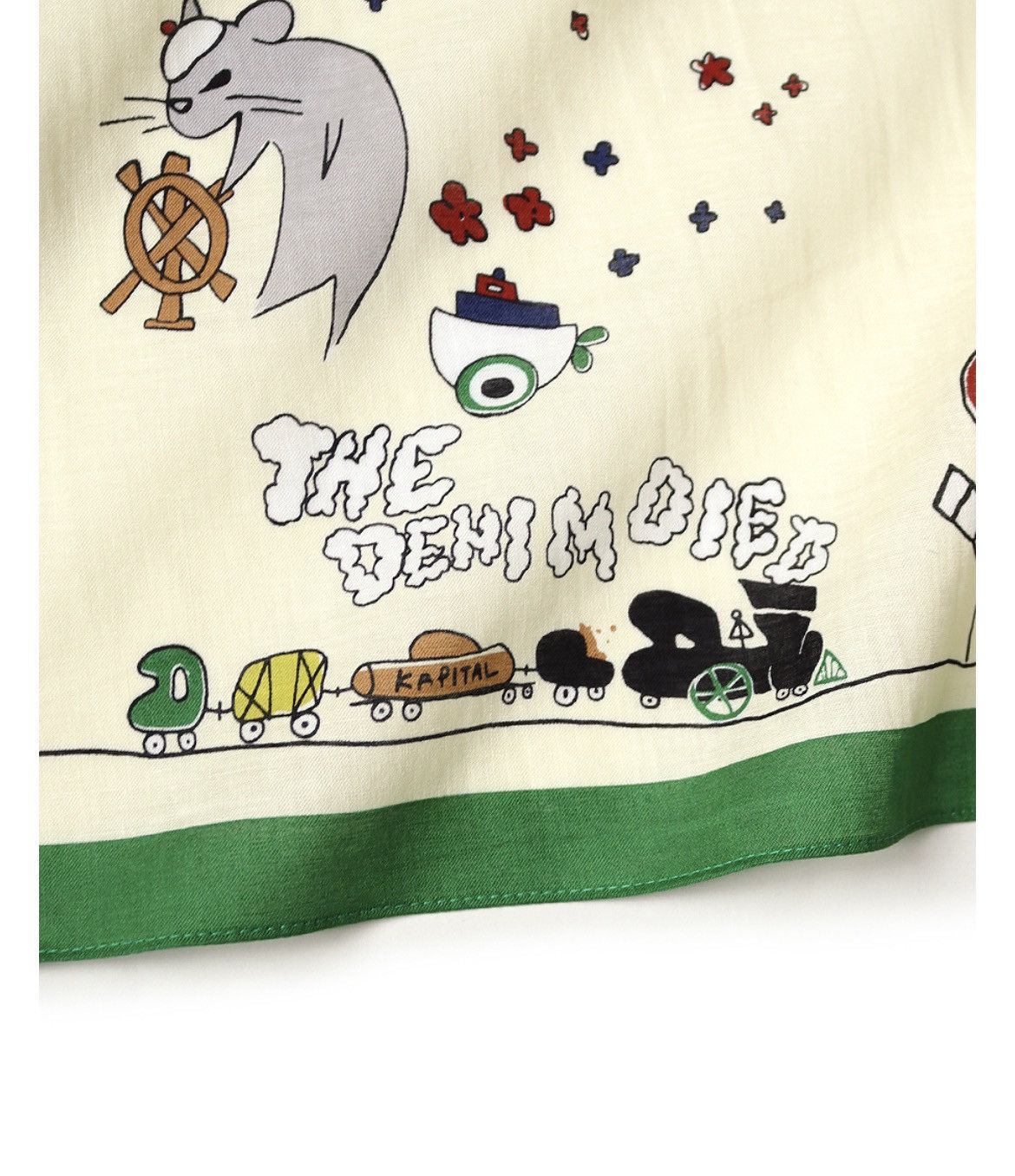 Kapital Kapital PECKISH RAINBOWY PARK Bandana Size ONE SIZE - 6 Thumbnail