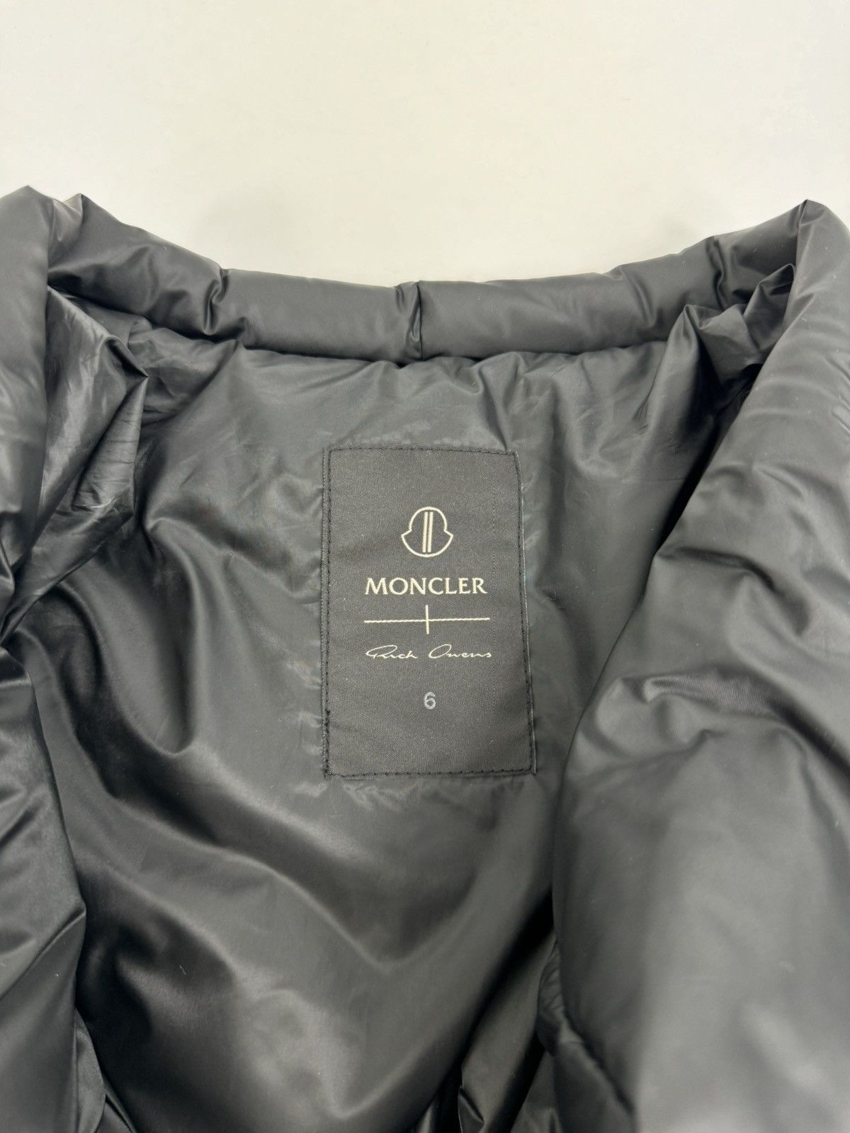 Moncler × Rick Owens RADIANCE PUFFER JACKET Size US XL / EU 56 / 4 - 4 Thumbnail