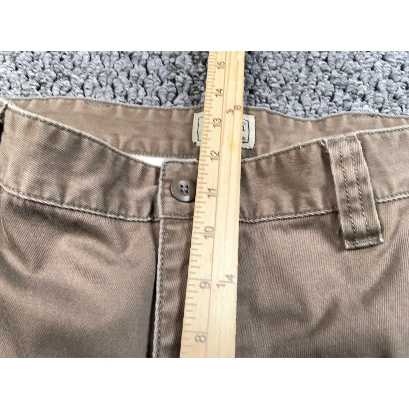Vintage L.L. Bean Pants Men 34 x 31 Brown Canvas Straight Leg Workwear Mens Outdoor Size US 34 / EU 50 - 6 Thumbnail