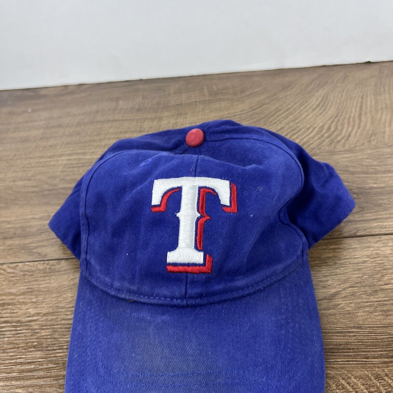Other Texas Rangers Cap Hat Blue Texas Rangers Hat Adjustable Blue Size ONE SIZE - 6 Thumbnail