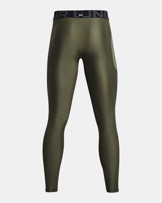 Under Armour Under Armour Heatgear Armour Leggings OD Green Size US 34 / EU 50 - 2 Thumbnail