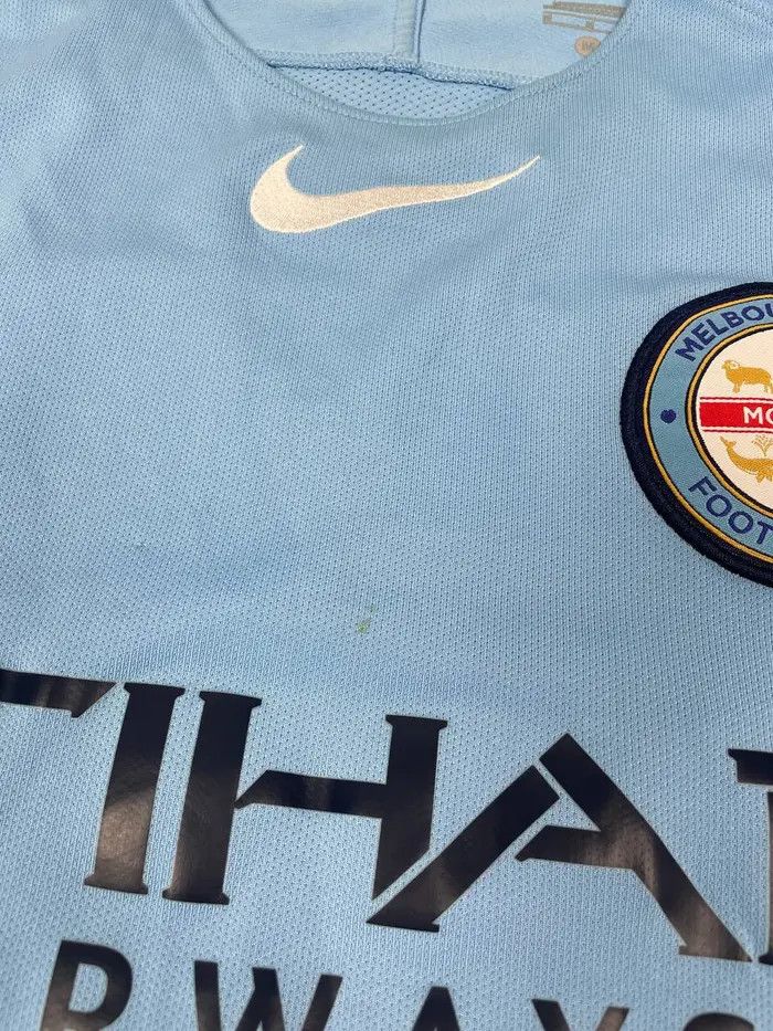 Nike Nike Melbourne City 2018 2019 Player Issue #50 Shirt Size US M / EU 48-50 / 2 - 4 Thumbnail