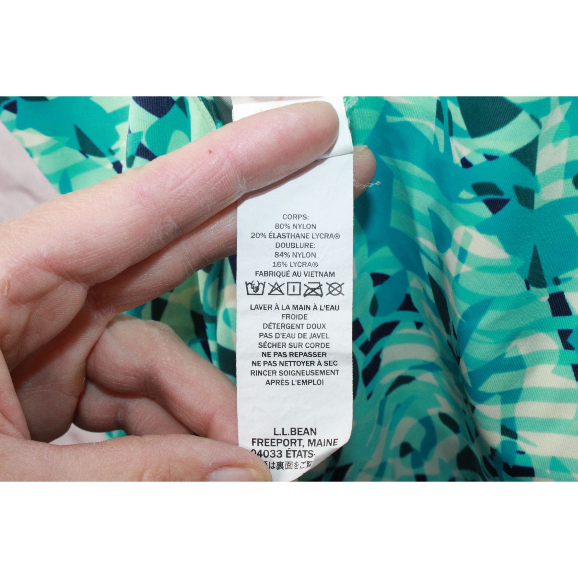 L.L. Bean × Swims LL Bean BeanSport Swimwear Scoopneck Tanksuit Print Size 20W Size 3XL / US 20-22 - 9 Thumbnail