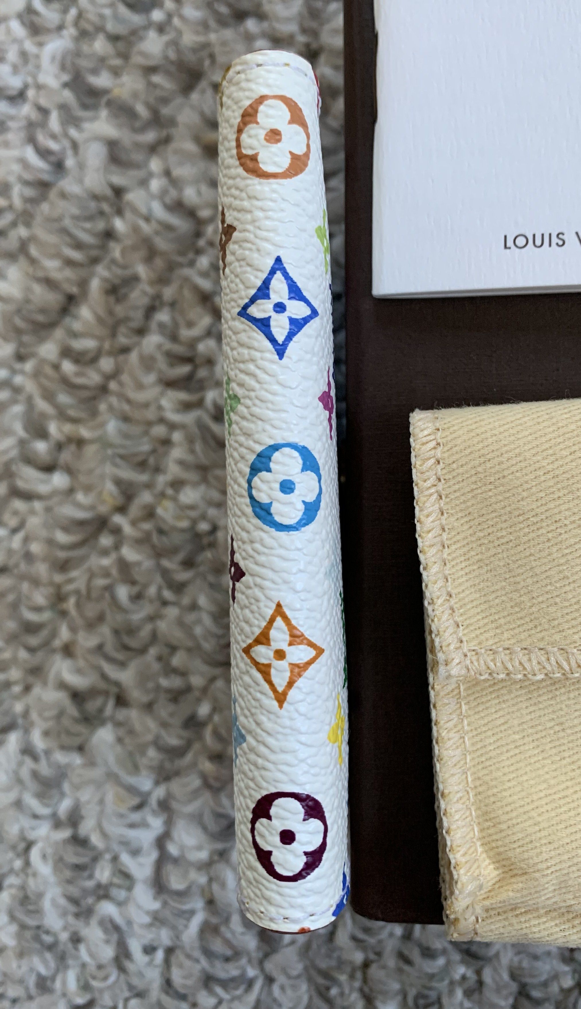 Louis Vuitton × Takashi Murakami NEW S/S 2003 Louis Vuitton x Murakami Monogram Address Book Size ONE SIZE - 3 Thumbnail