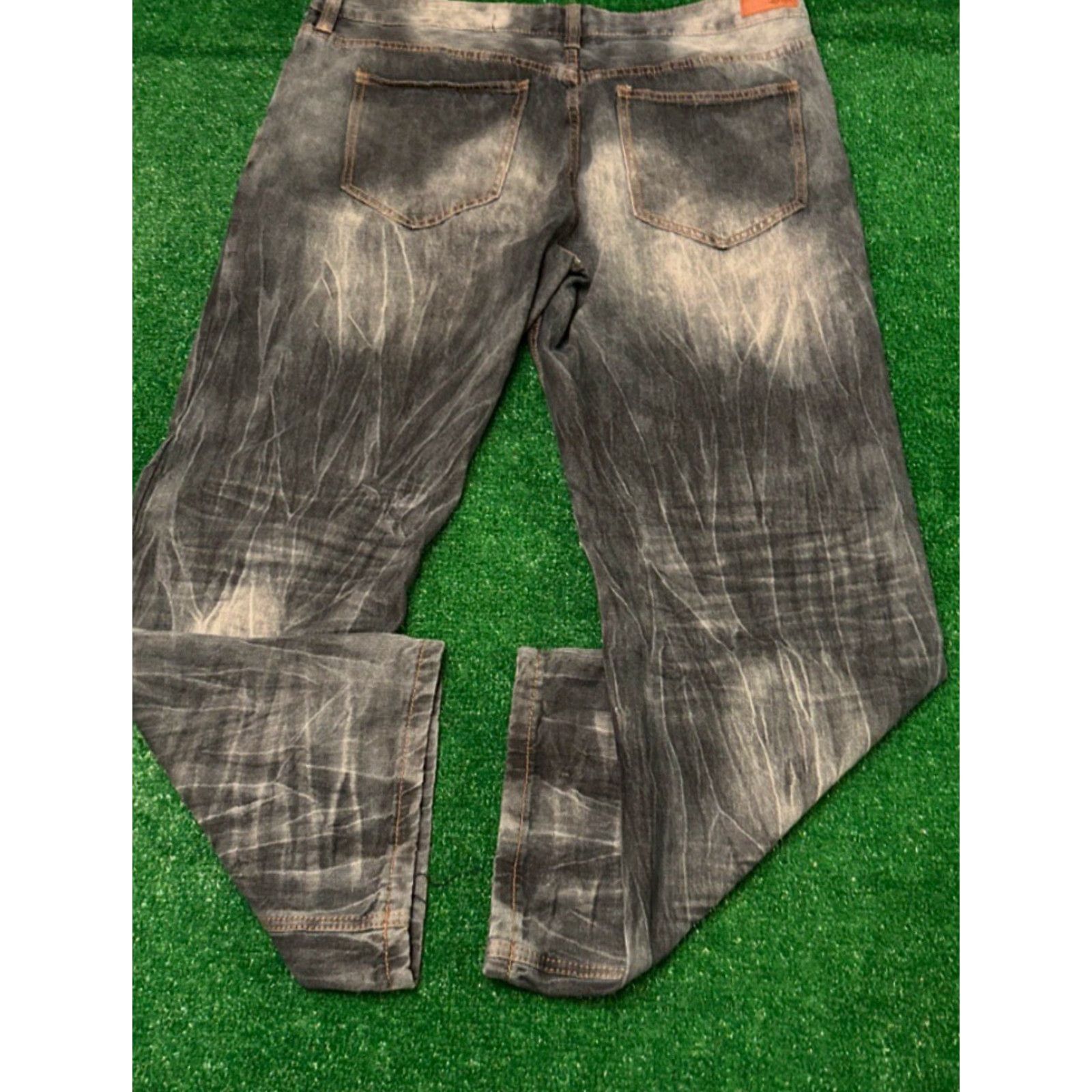 Ecko Unltd. Vintage Y2K Ecko Unltd Baggy Skater Grunge Jeans VTG Mens Sz 38 Dark Denim Wash Size US 38 / EU 54 - 2 Thumbnail