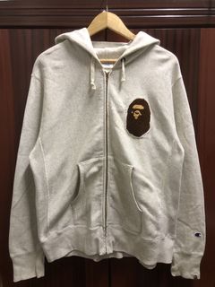 Bape x clearance champion jacket