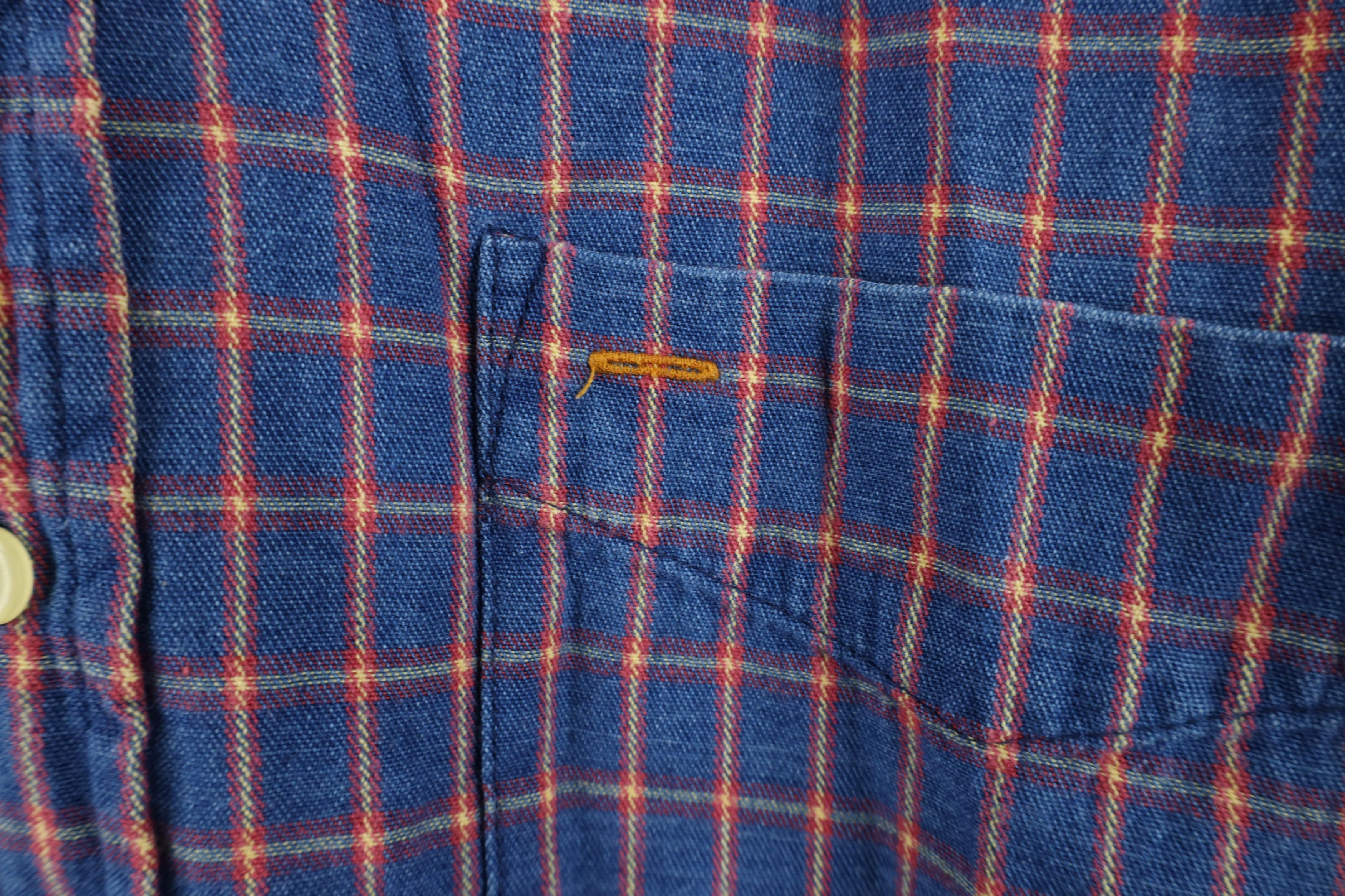 Vintage Vintage 90s Streetwear Fit Denim Collared Button Down Shirt Size US XL / EU 56 / 4 - 7 Thumbnail