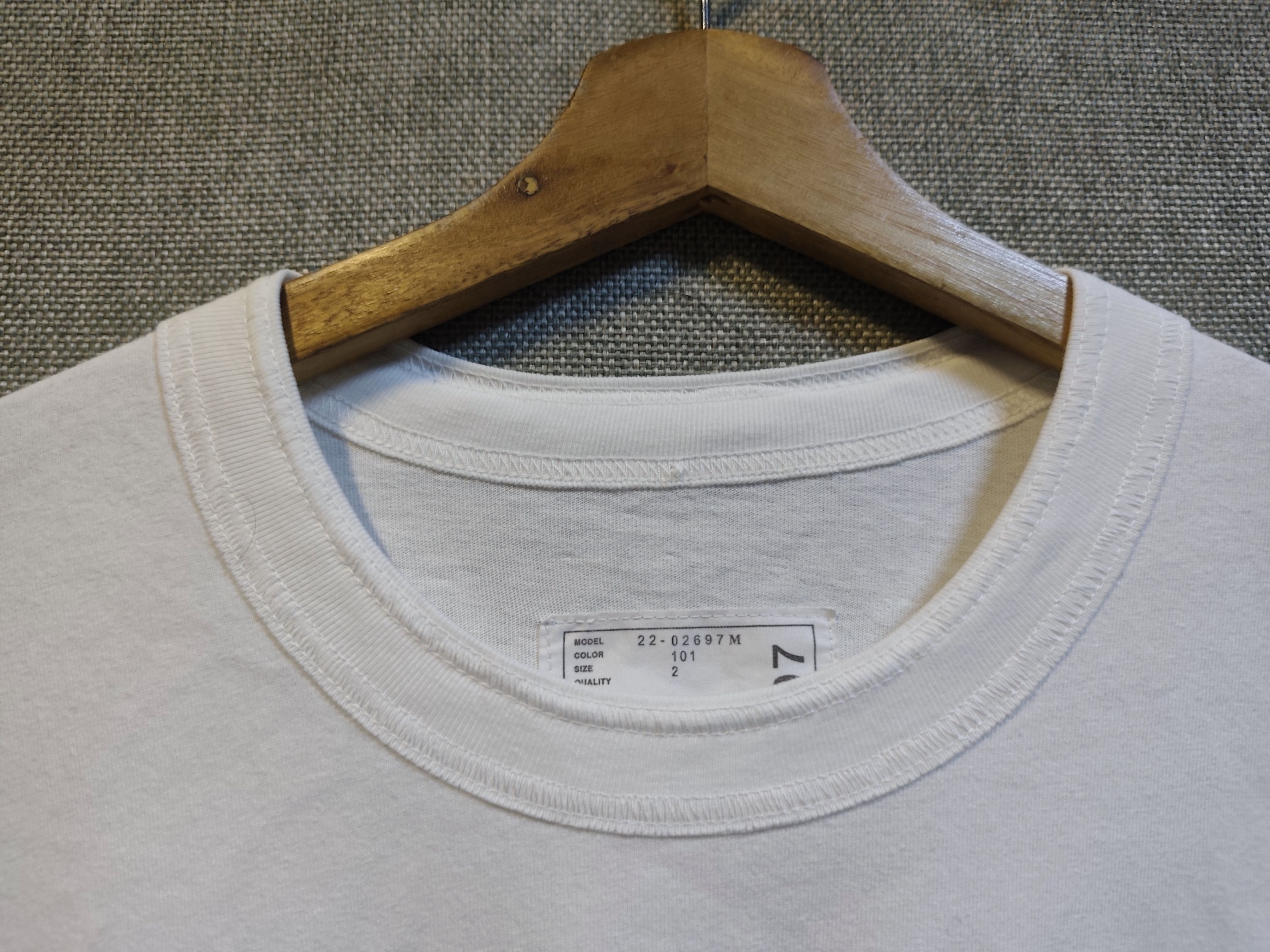 Sacai Sacai Pocket Tee Size US XL / EU 56 / 4 - 4 Thumbnail
