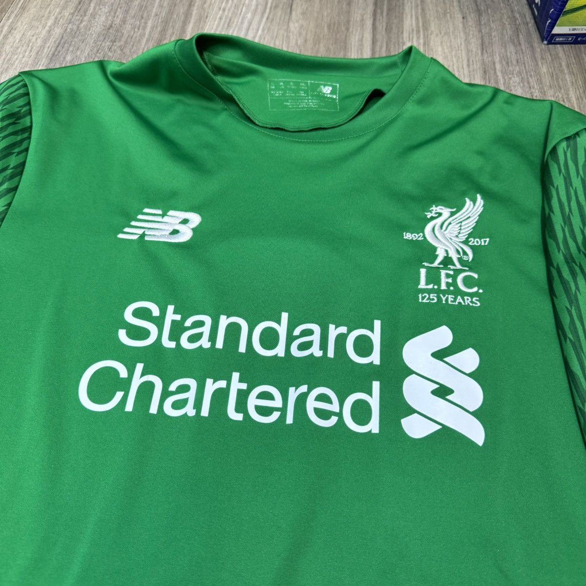 New Balance Liverpool 17/18 gk shirt #1 Karius Size US XL / EU 56 / 4 - 3 Thumbnail