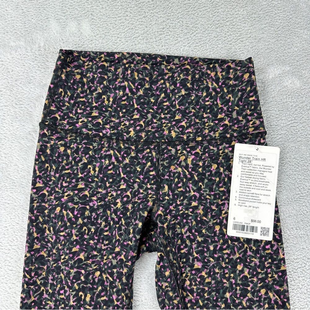 Lululemon Lululemon NWT Women's Size 6 Wunder Train HR Tight 28" LW5D Size 28" / US 6 / IT 42 - 6 Thumbnail
