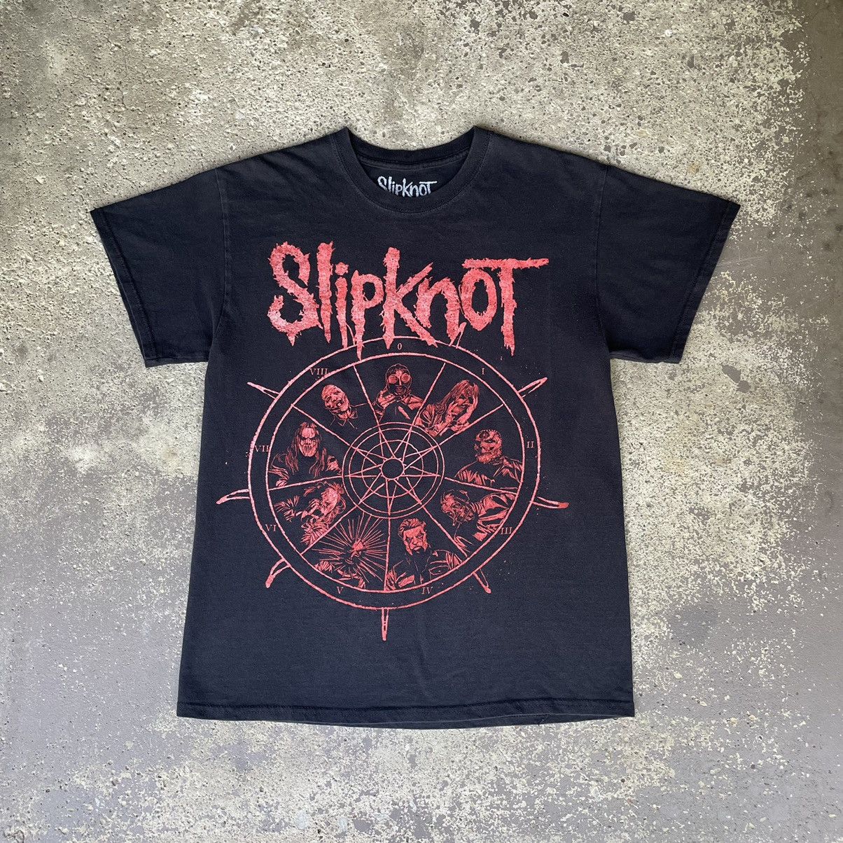 Slipknot Y2K SLIPKNOT HEAVY METAL GRAPHIC BAND TEE | Grailed