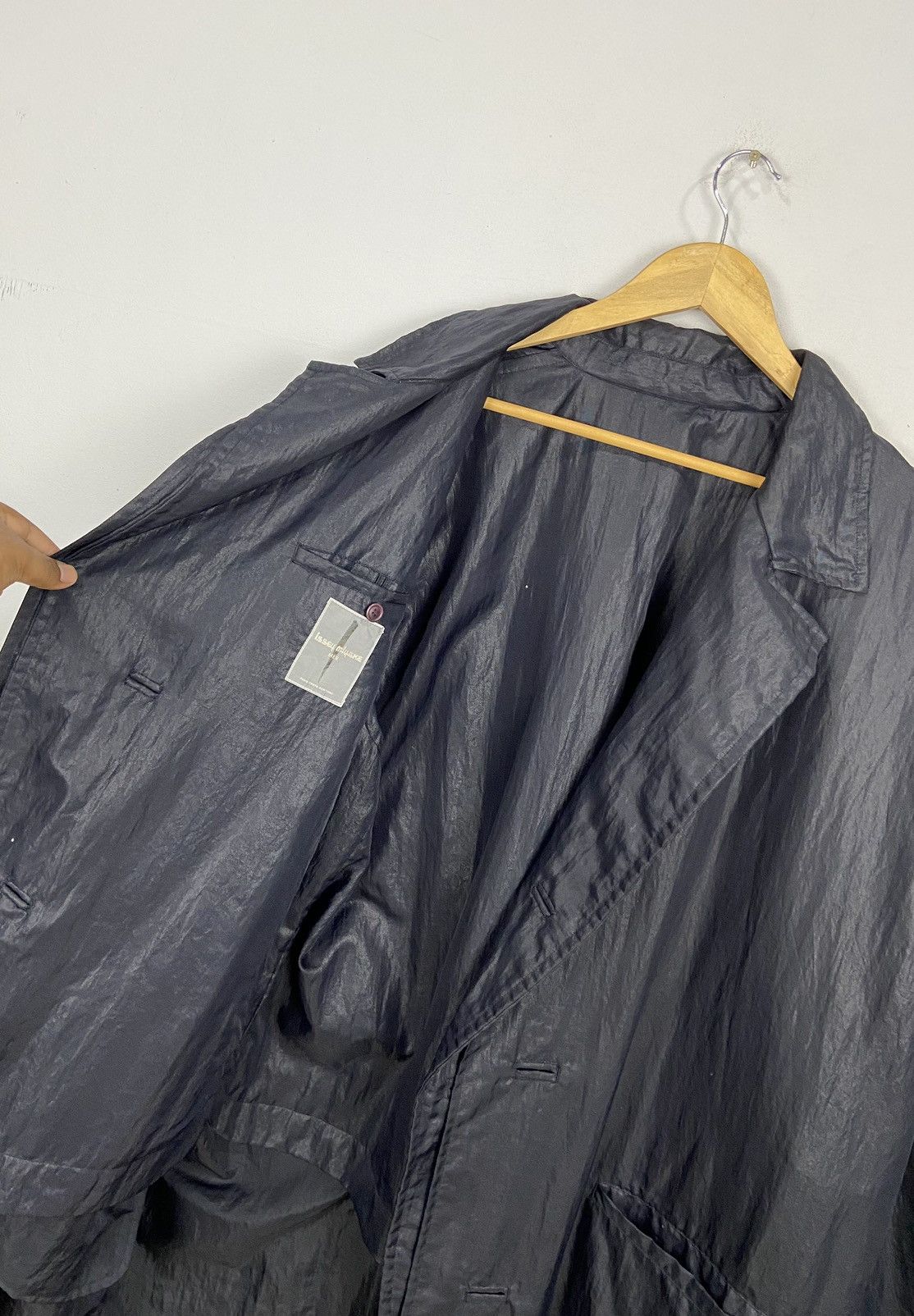Issey Miyake × Other 80s Issey miyake Nylon Trench Interior Vest Jacket Size US M / EU 48-50 / 2 - 10 Thumbnail