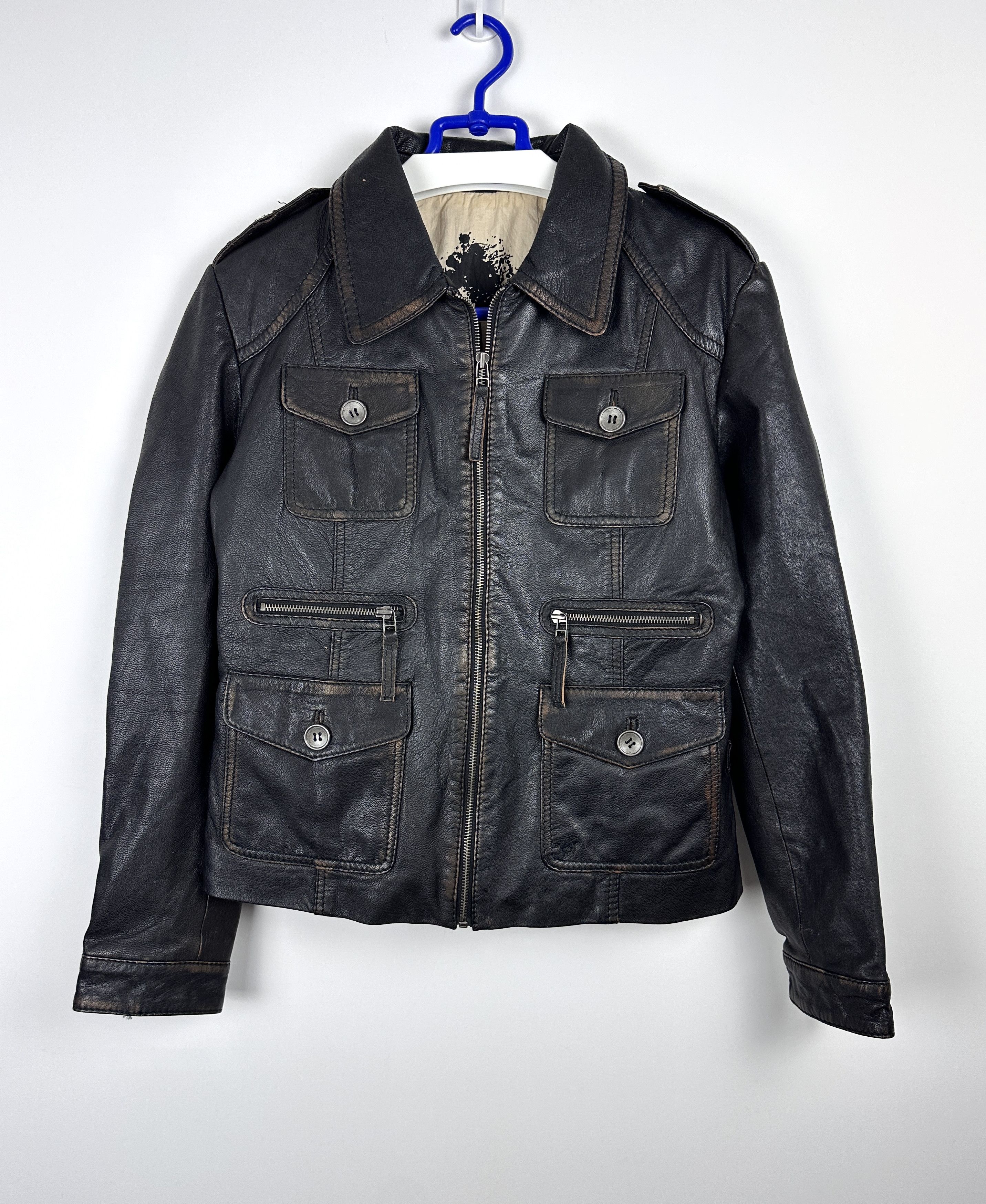 Mustang Vintage Mustang women leather jacket Size M / US 6-8 / IT 42-44 - 3 Thumbnail