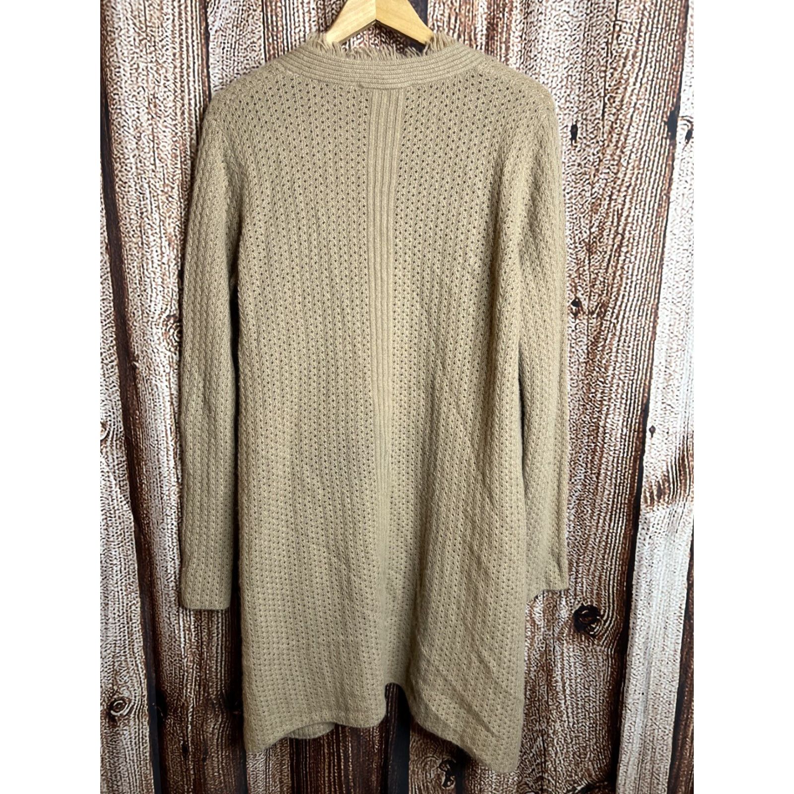 Y/Project The Cashmere Project Women's Cardigan Sweater Brown M Long Sleeve Round Neck Autumn 90s? Size M / US 6-8 / IT 42-44 - 5 Thumbnail