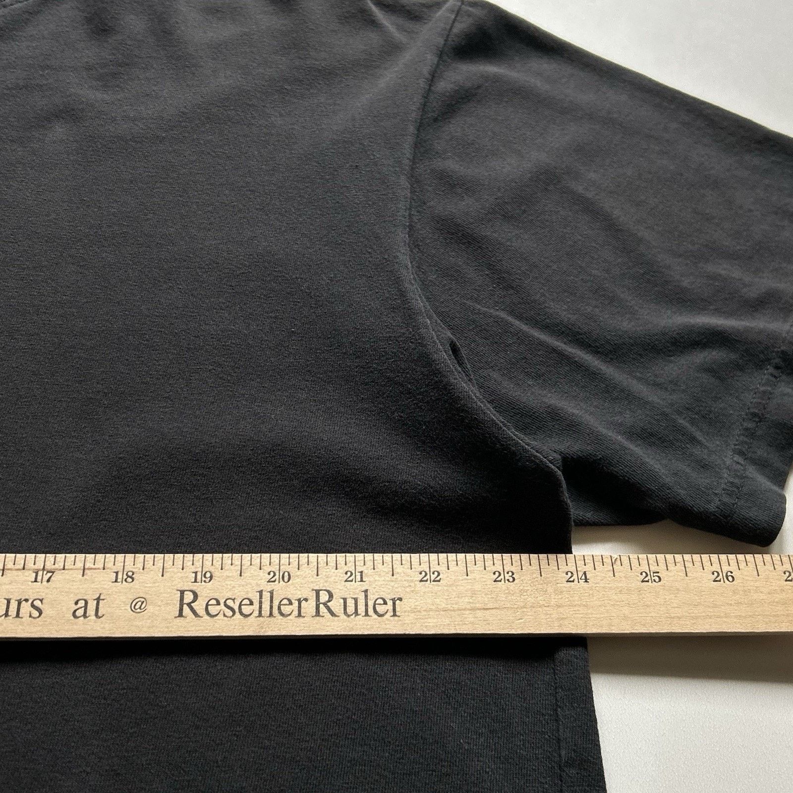 Vintage Vintage Sun Faded Black Blank T Shirt Large Boxy Y2K Basic Size US L / EU 52-54 / 3 - 5 Thumbnail