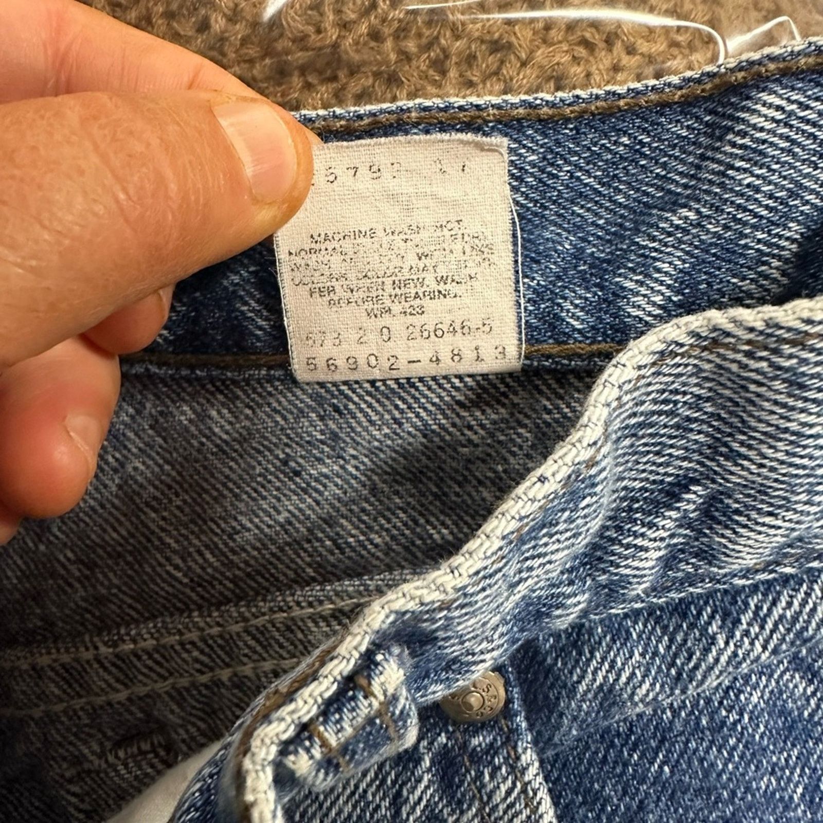 Levi's Vintage Levi’s 1980 900 Series Mom Jeans Size 34" / US 12 / IT 48 - 4 Thumbnail