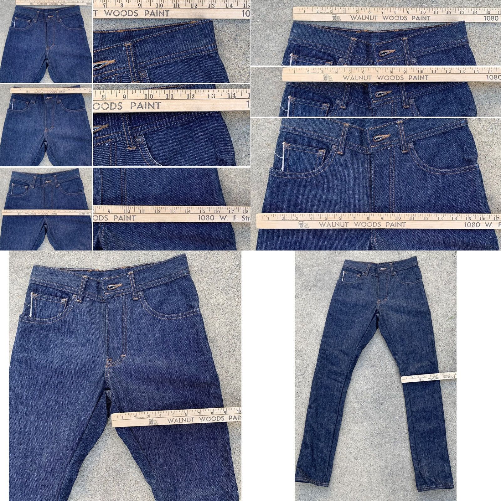 CO VINTAGE Lawless Denim & Co Jeans Selvedge Denim LD & CO American Heritage Clothing 27 31 Blue Cotton Denim 5-Pocket Mens Size US 27 - 8 Thumbnail