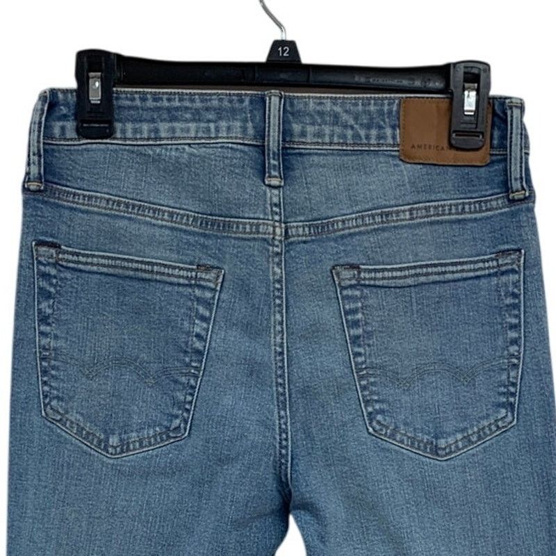 American Eagle Outfitters New American Eagle Mens 29 X 30 Cotton Skinny Denim Jeans Size 29" - 4 Thumbnail