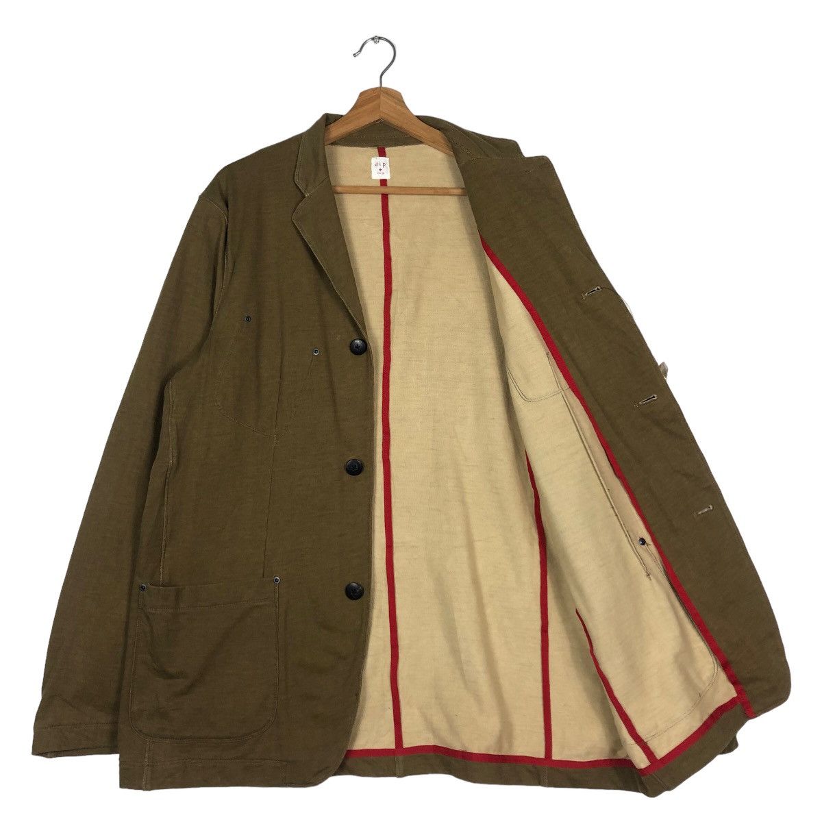 Issey Miyake 🔥NWT Vintage Chore Work Jacket DIP Double Breast Japan Size US L / EU 52-54 / 3 - 11 Thumbnail