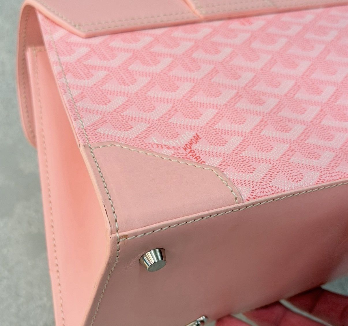 Goyard Goyard Pink Purse RARE 2008 PM Saigon Sakura Pearl Japan Size ONE SIZE - 21 Thumbnail