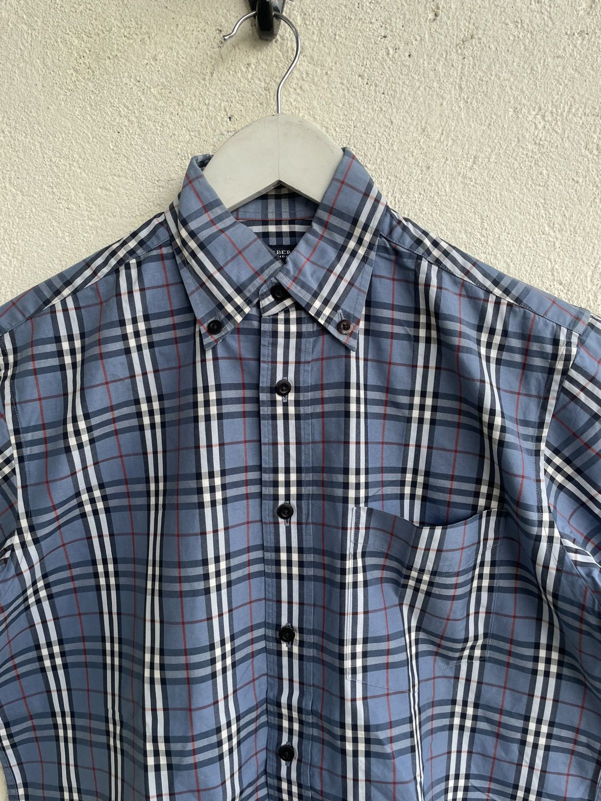 Burberry 2000s Burberry Plaid Shirt Novacheck Hysteric Japan YSL y’s Size US L / EU 52-54 / 3 - 2 Thumbnail