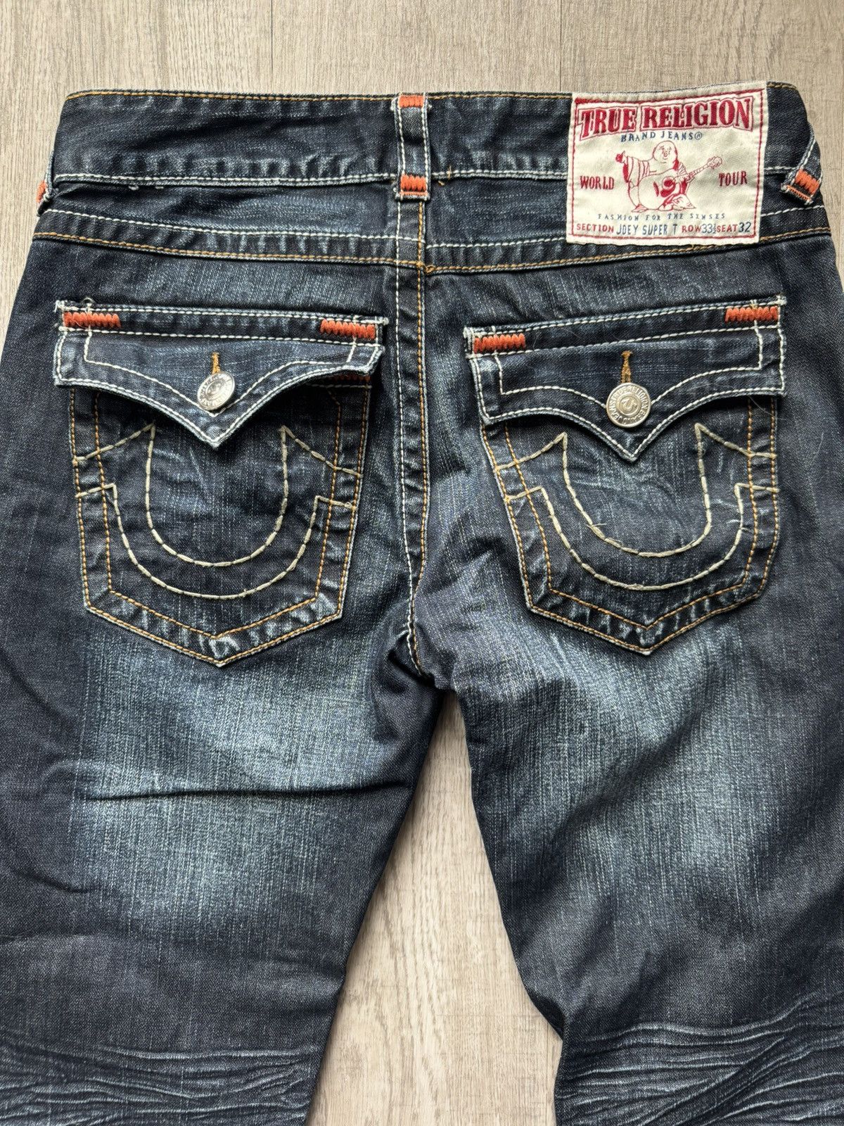 True Religion × Vintage True Religion Jeans Size 32 Size US 32 / EU 48 - 6 Thumbnail