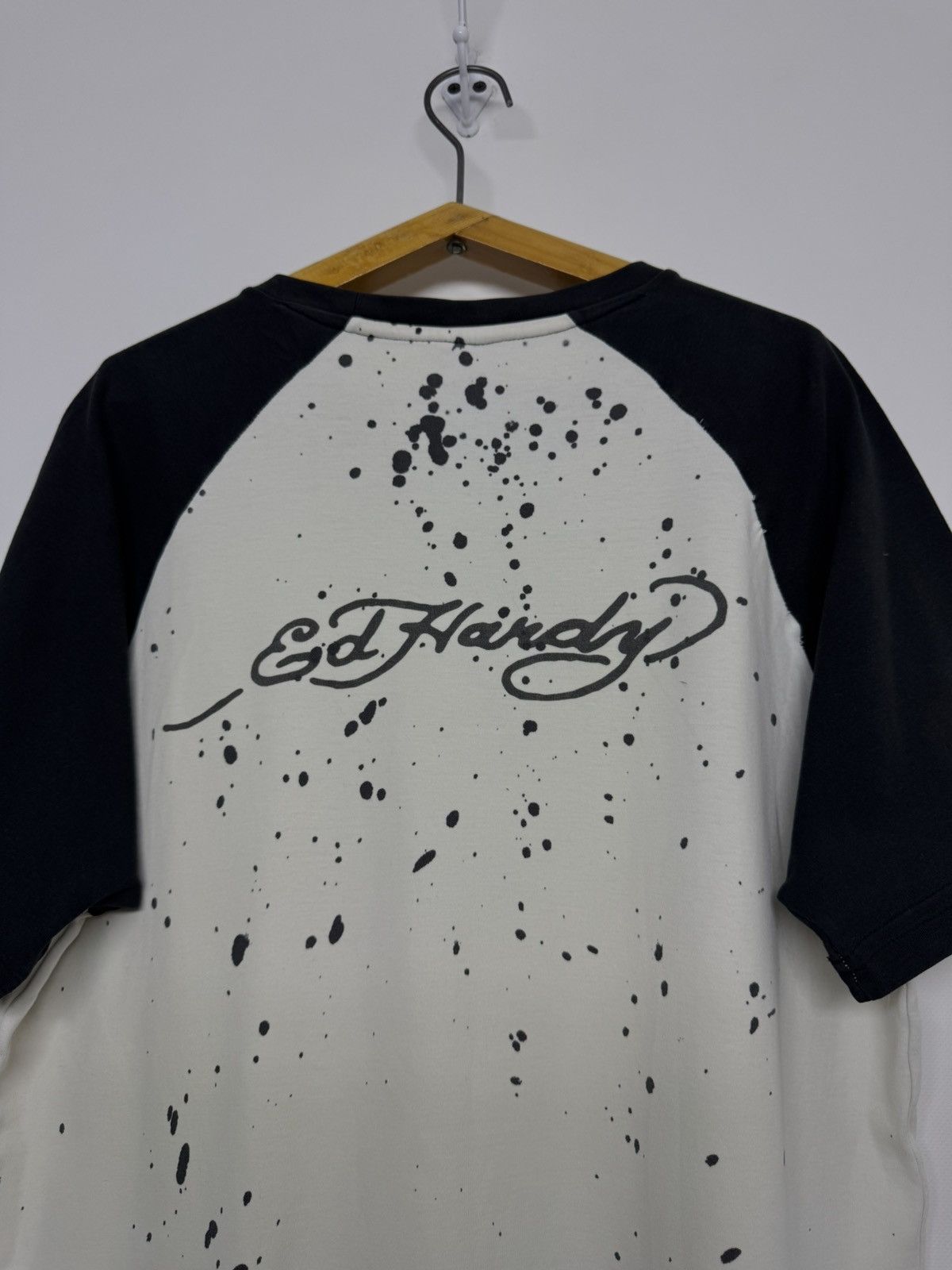 Ed Hardy Vintage Y2k Rare Ed Hardy T-Shirt 00’s Size US L / EU 52-54 / 3 - 6 Thumbnail