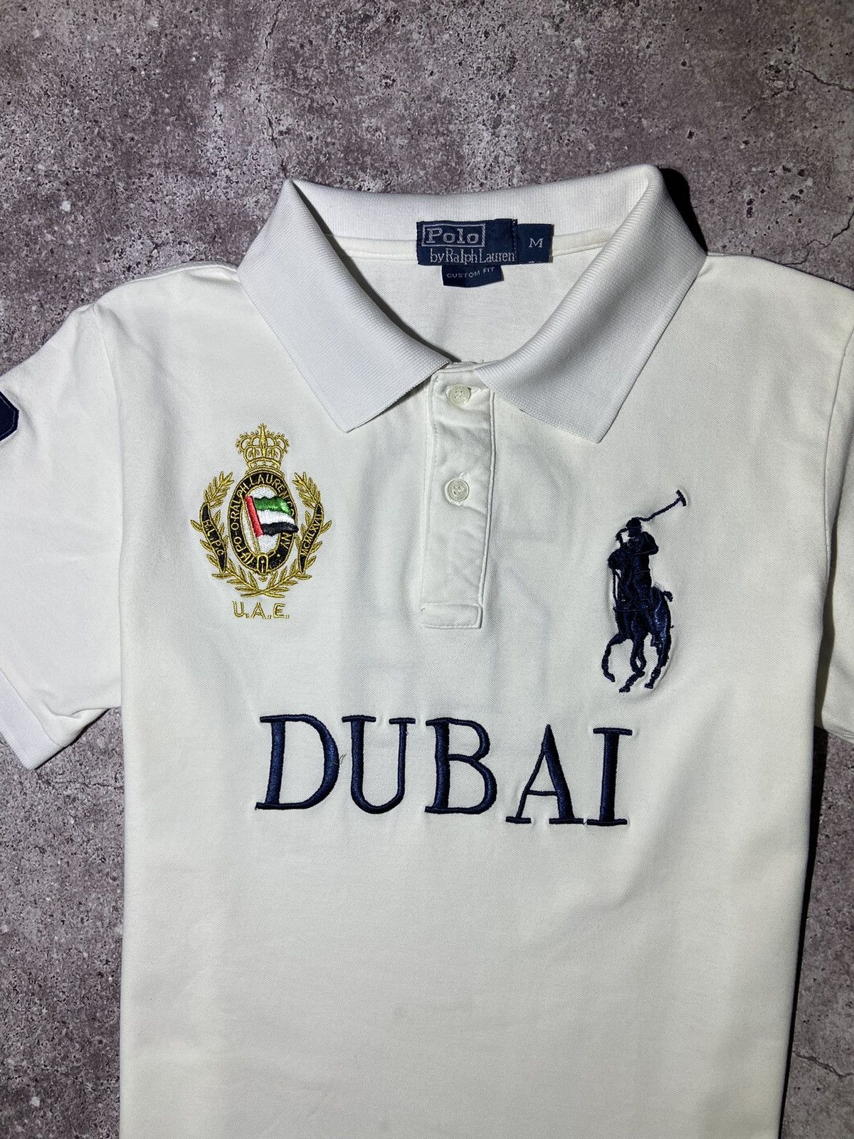 Polo Ralph Lauren × Ralph Lauren × Vintage 💥Polo Ralph Lauren Vintage Dubai Streetwear t-shirt‼️ Size US M / EU 48-50 / 2 - 2 Thumbnail