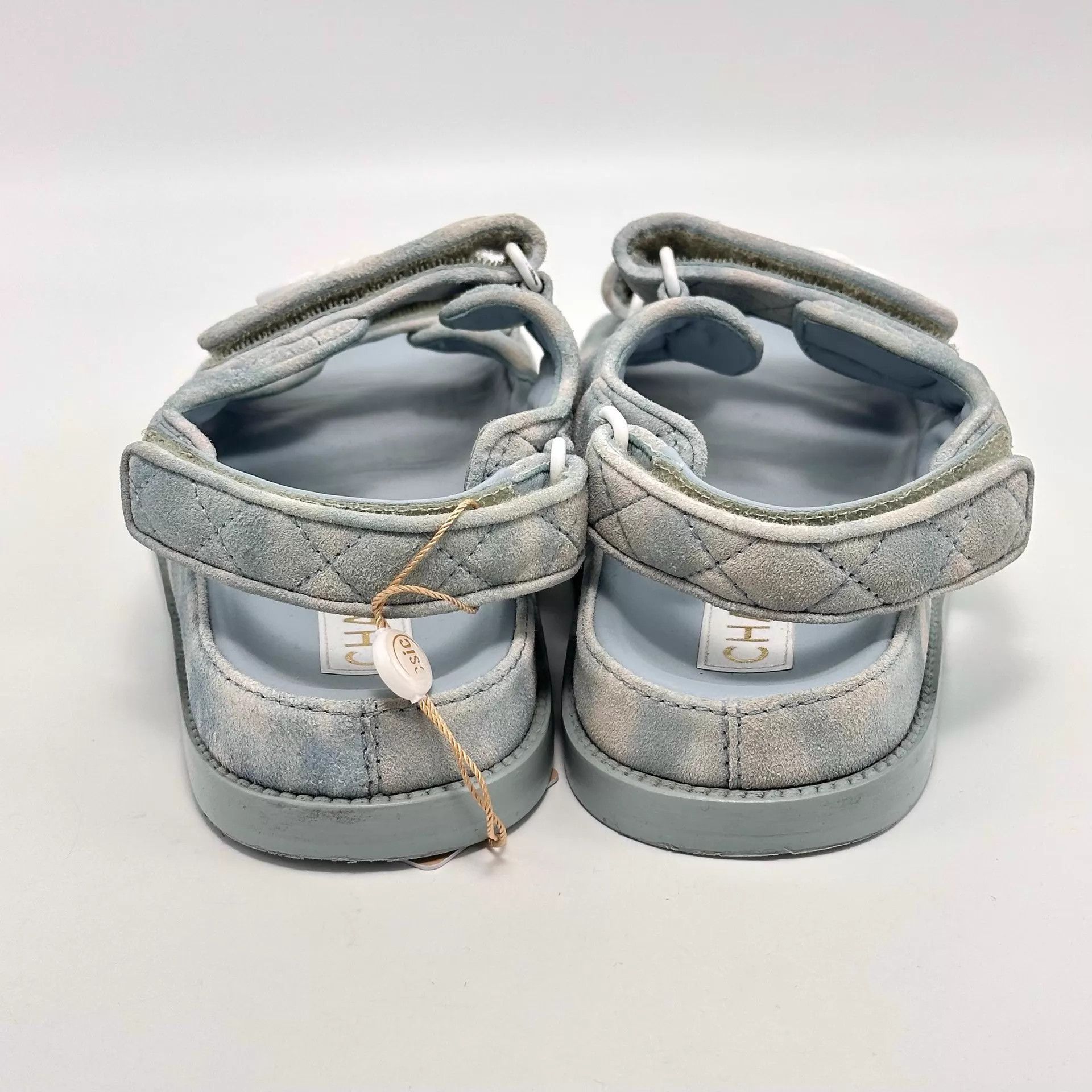 Chanel CHANEL Velcro Sandal 39 Size US 8.5 / IT 38.5 - 3 Thumbnail