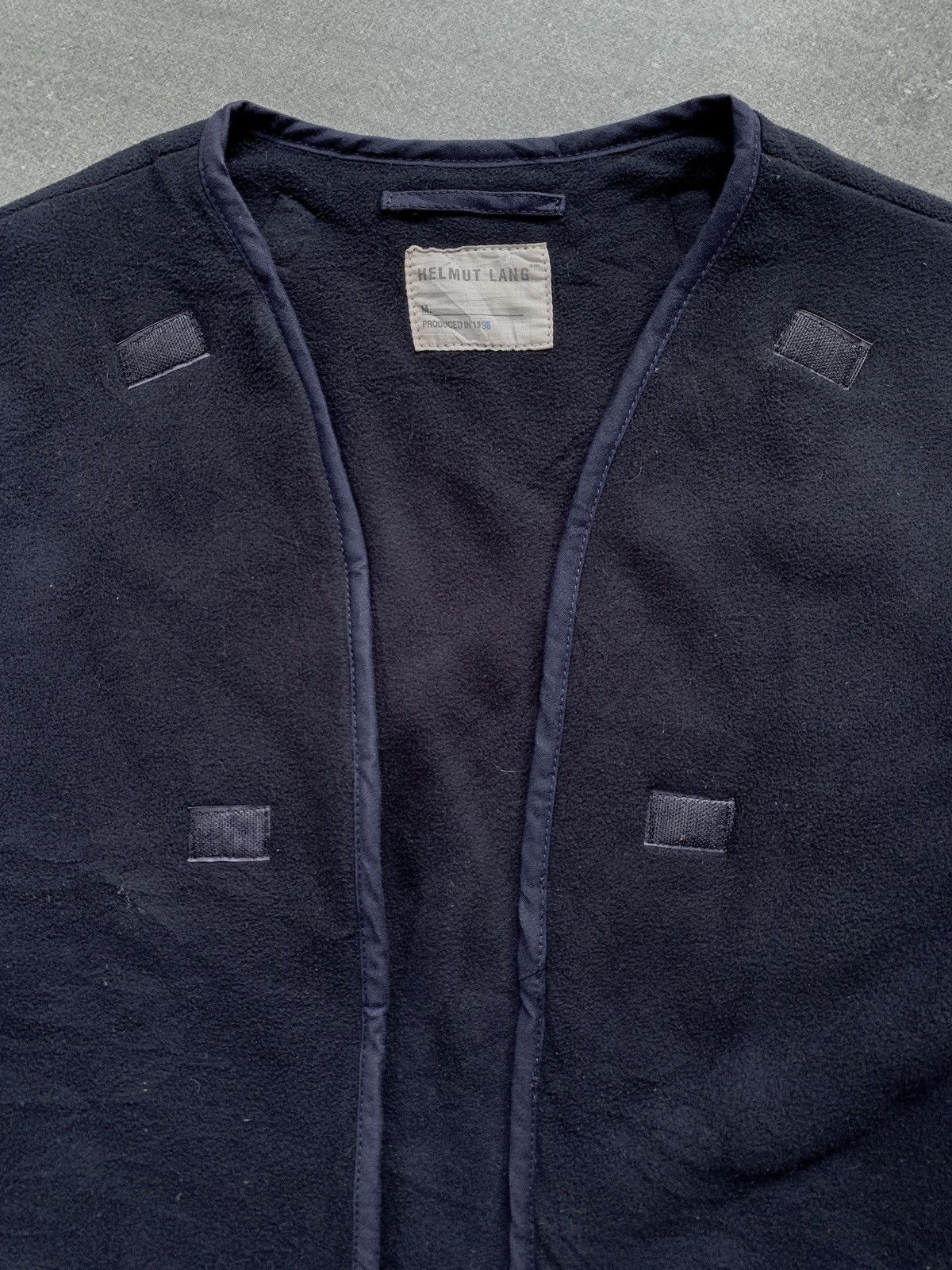 Helmut Lang FREE TAX! 1998 Rare Fleece Liner Jacket Size US S / EU 44-46 / 1 - 5 Thumbnail