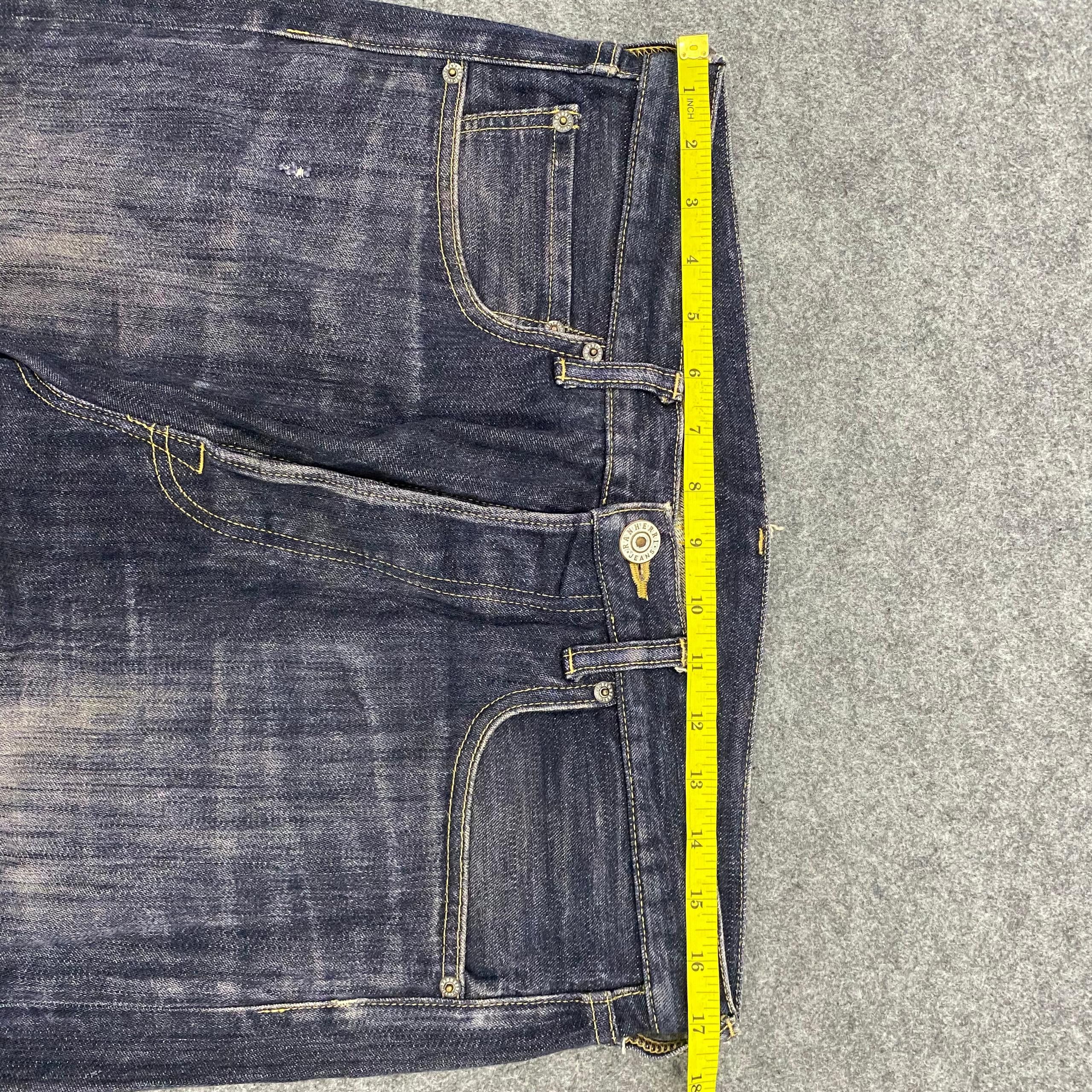 If Six Was Nine 💥Best Offer💥Vintage Ranheri Japanese Brand Denim Size US 34 / EU 50 - 4 Thumbnail