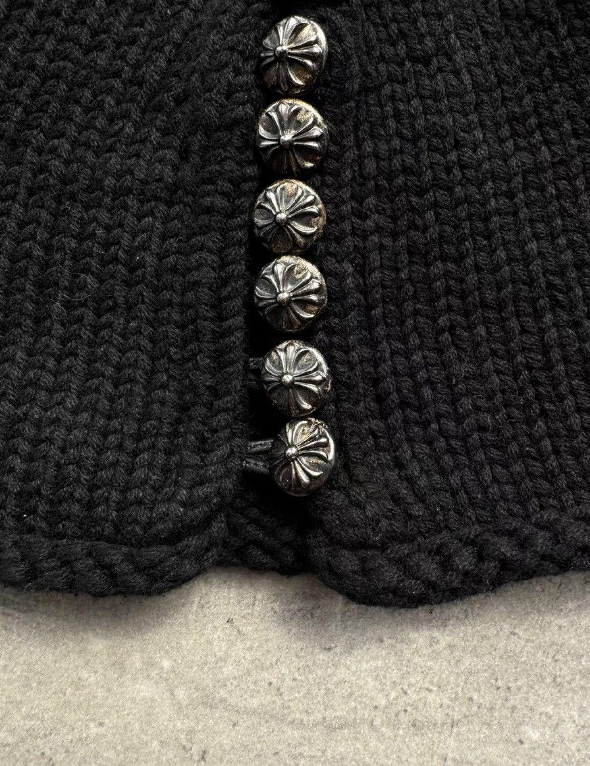 Chrome Hearts Chrome Hearts Cross Leather Multi-Silver Buckle Beanie Size ONE SIZE - 3 Thumbnail