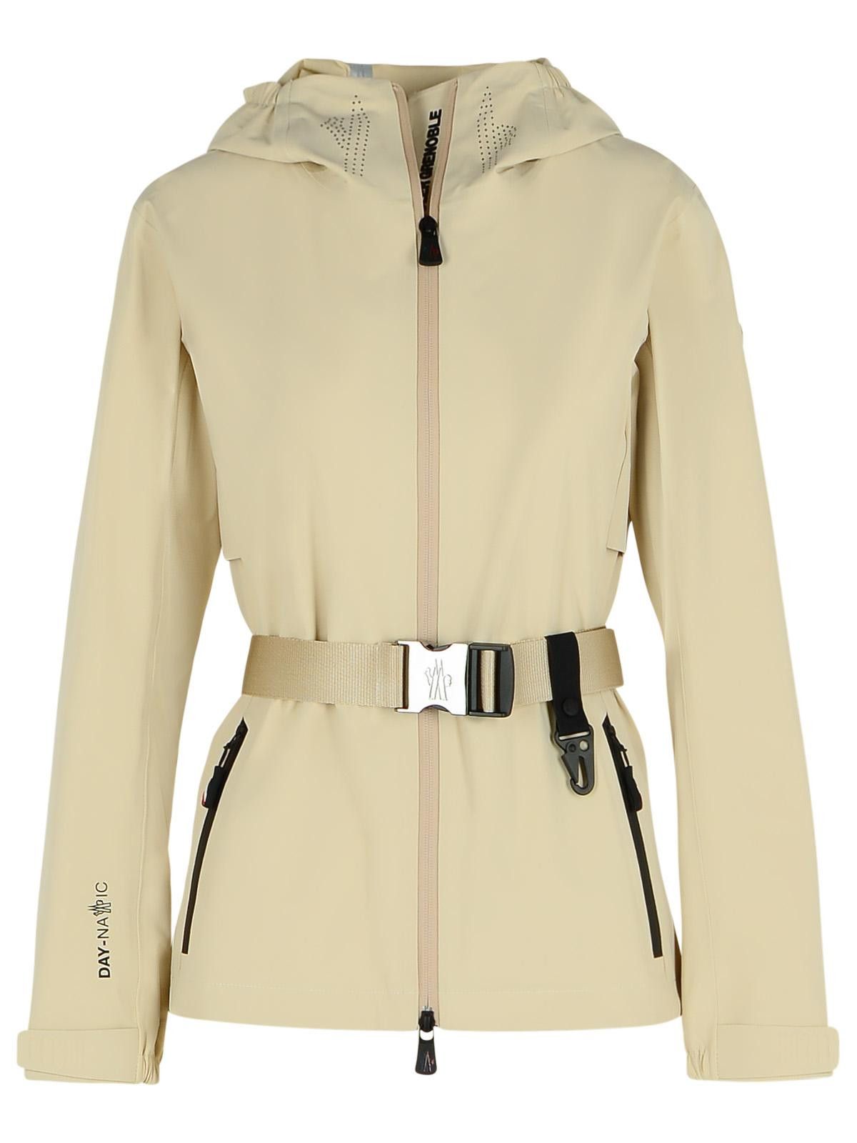 Moncler Grenoble MONCLER GRENOBLE 'Fex' Beige Gore-Tex Jacket Size L / US 10 / IT 46 - 1 Thumbnail