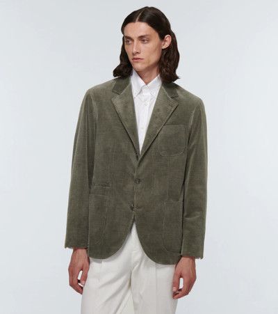 Brunello Cucinelli o1w1db10125 Suit Type Jacket in Dark Grey Size US S / EU 44-46 / 1 - 7 Thumbnail