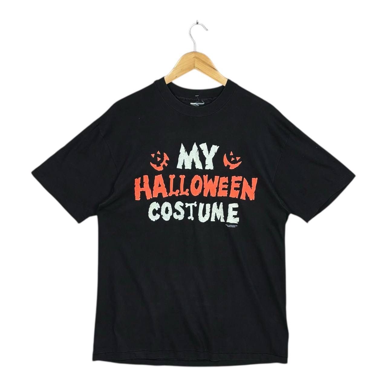 Vintage Vtg 90s Brieland Graphics Halloween Shirt Single Stitch Size US L / EU 52-54 / 3 - 1 Thumbnail